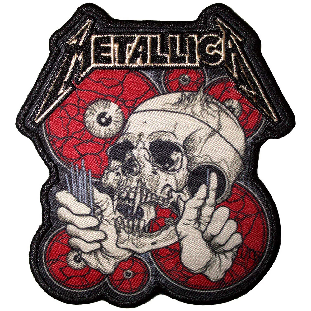 The Shortest Straw Red Eyes Woven Patch