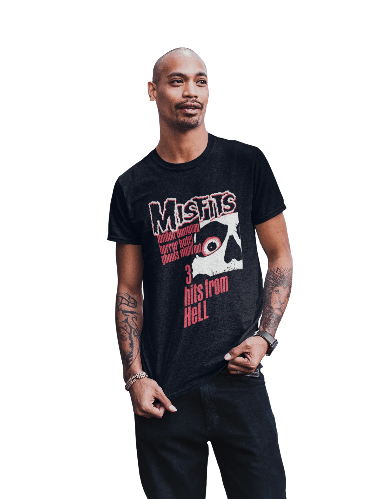 Misfits - 3 Hits From Hell T-Shirt - Image 2