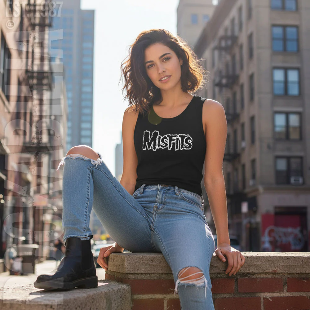 Misfits Logo Womens Tank - Image 2