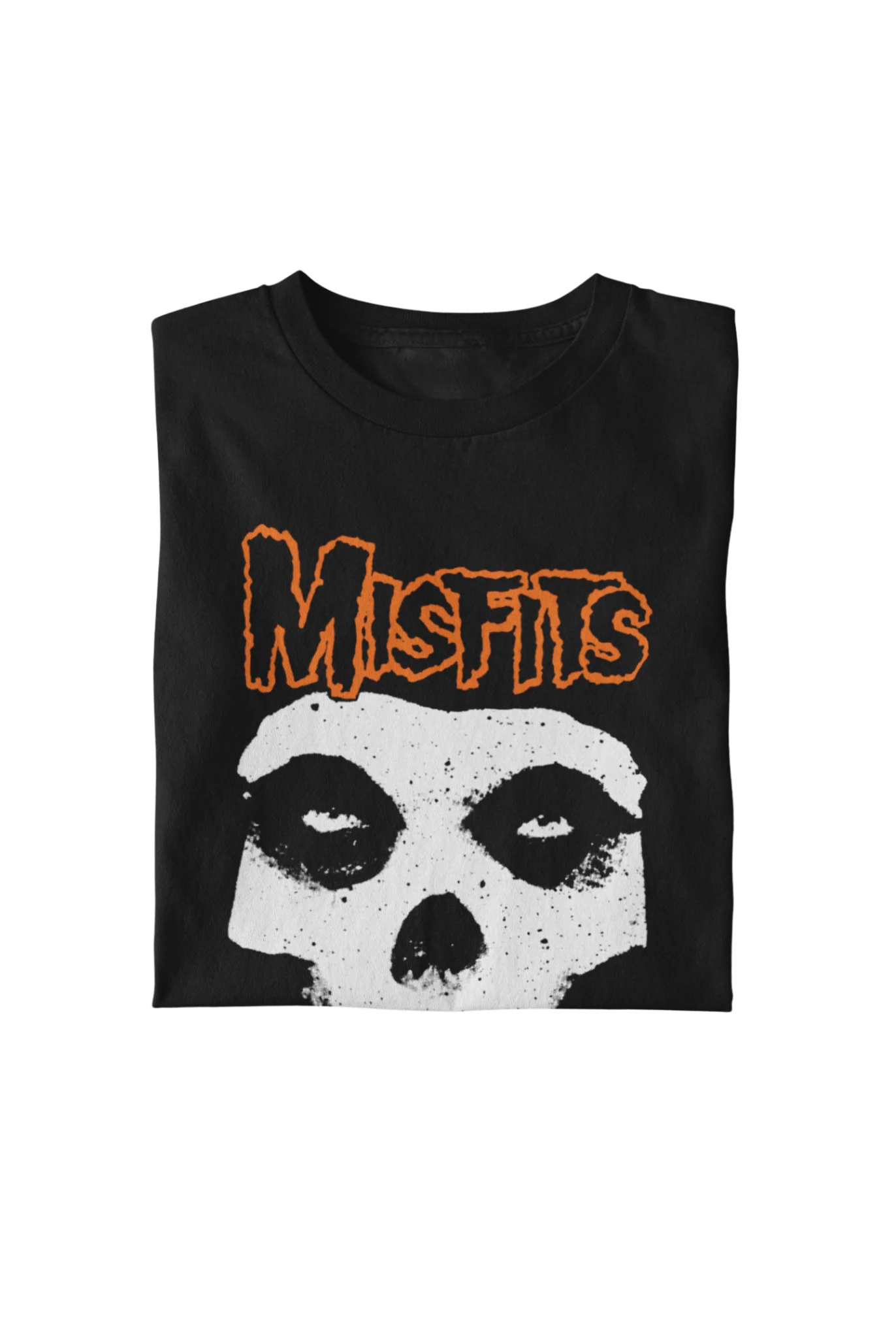 Misfits - Orange Skull T-Shirt - Image 2