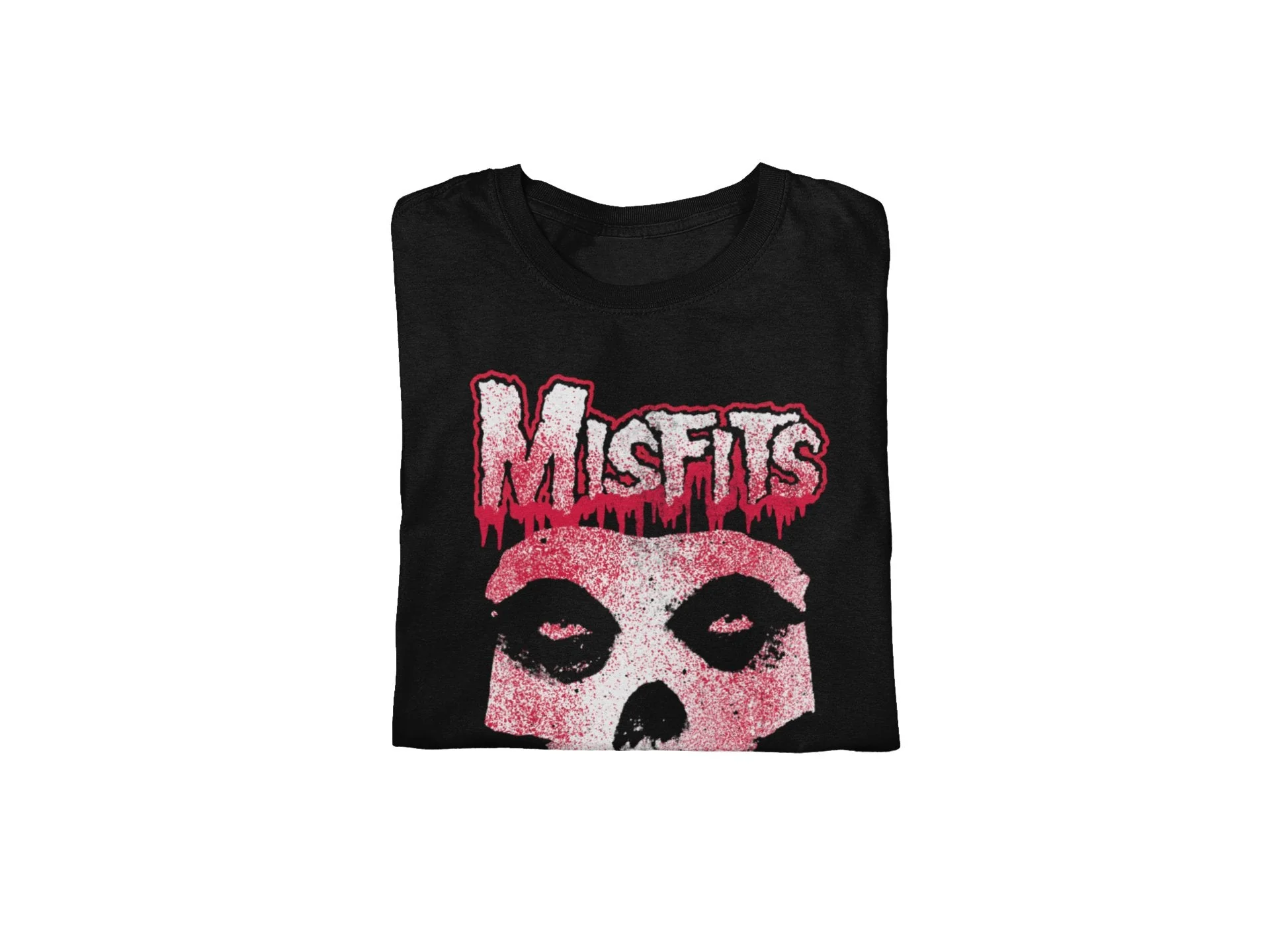 Misfits - Tagged Skull Jumbo Print T-Shirt - Image 3