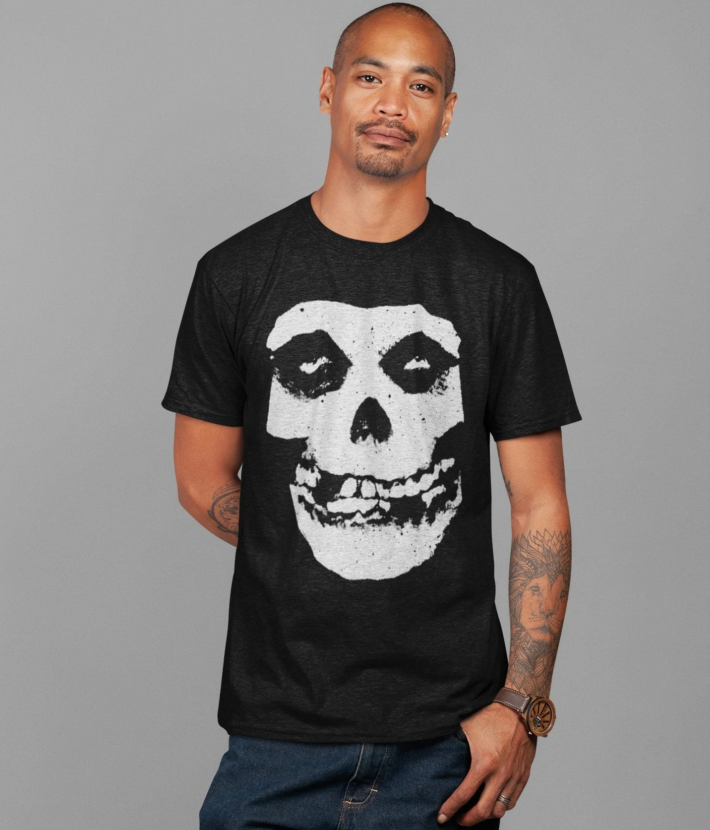 Misfits - Vintage 2001 Crimson Ghost - Jumbo Print T-Shirt - Image 2