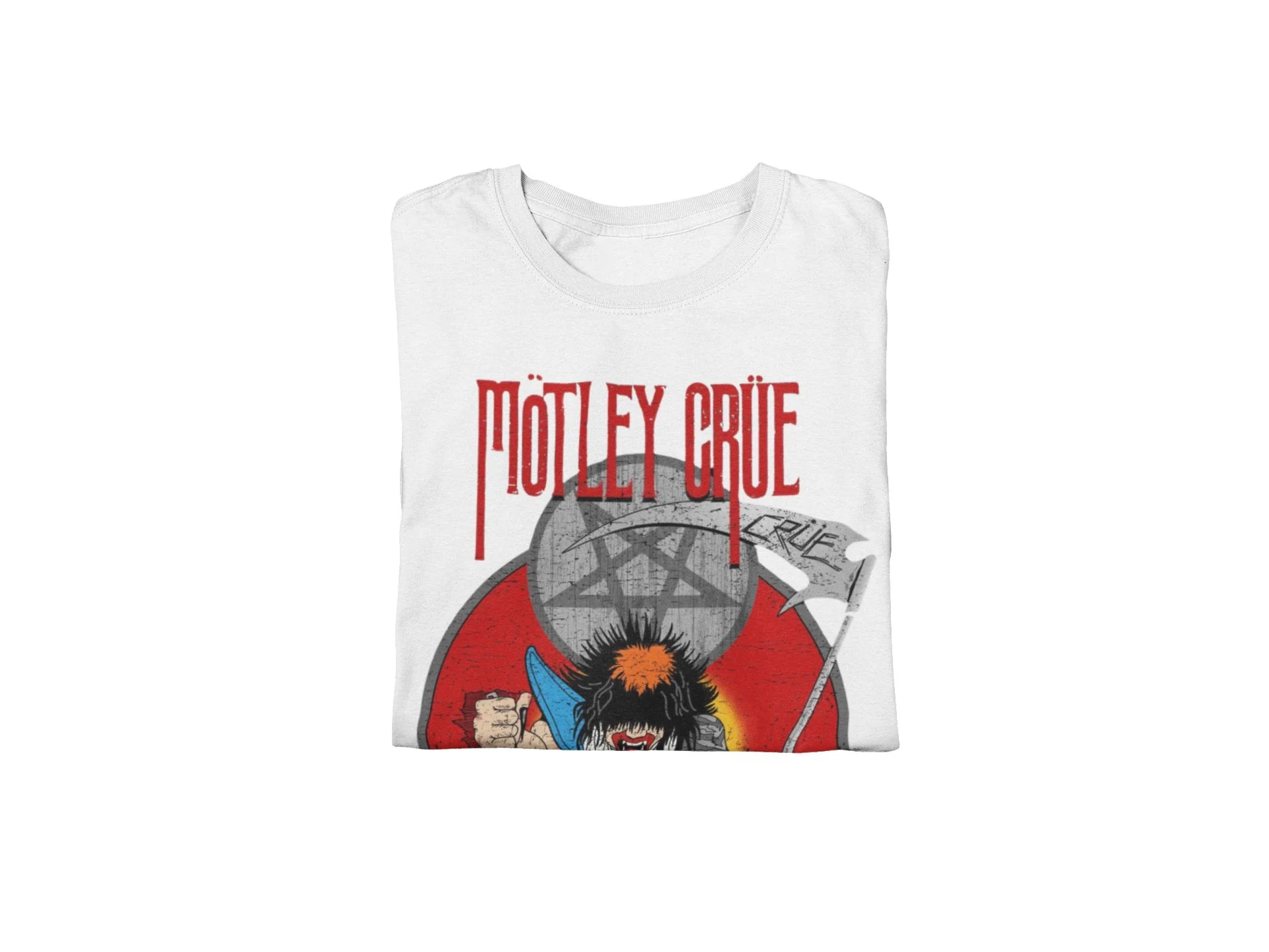 Motley Crue - Allister Reaper Jumbo Print T-Shirt - Image 3