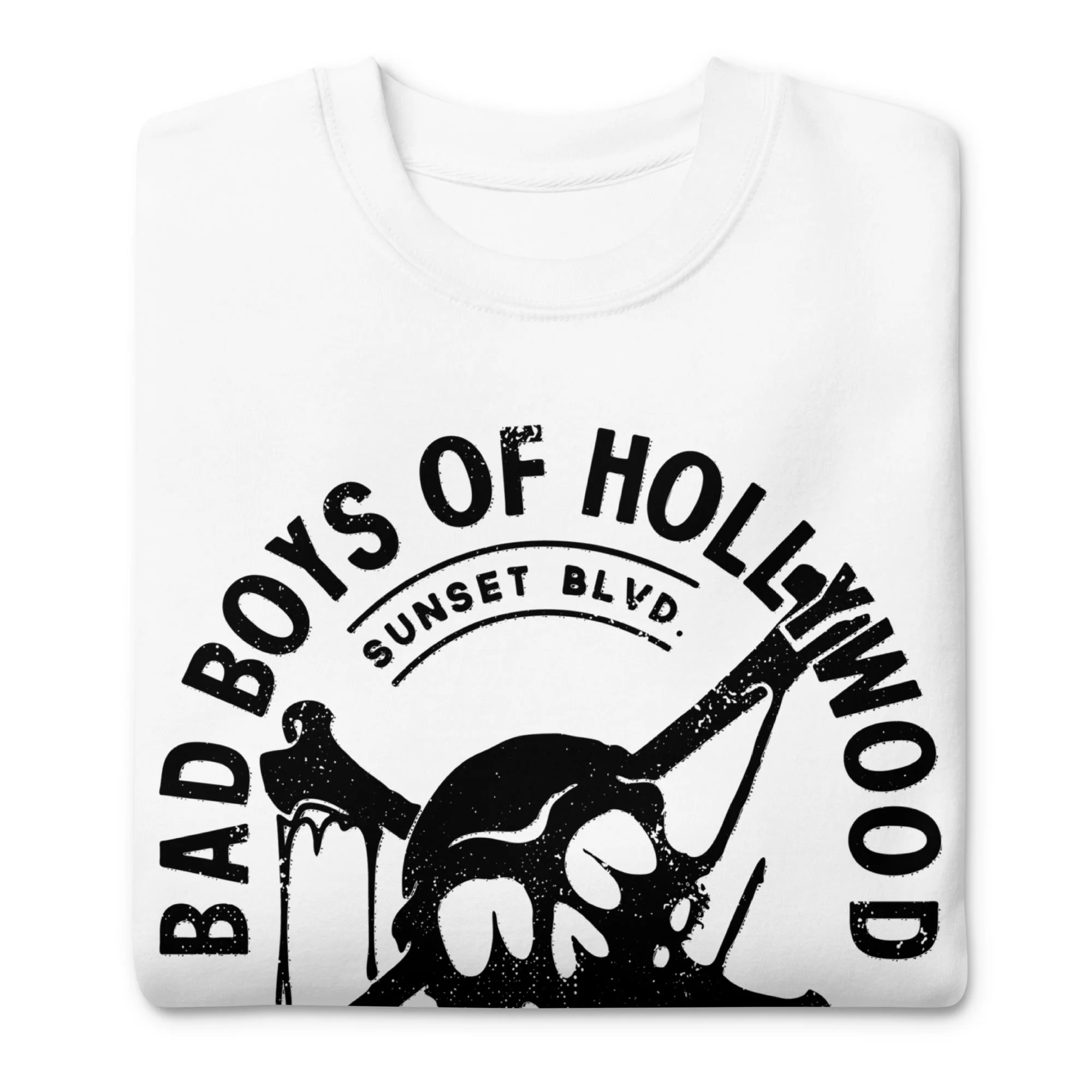 Motley Crue - Bad Boys of Hollywood Jumbo Print Sweatshirt - Image 3