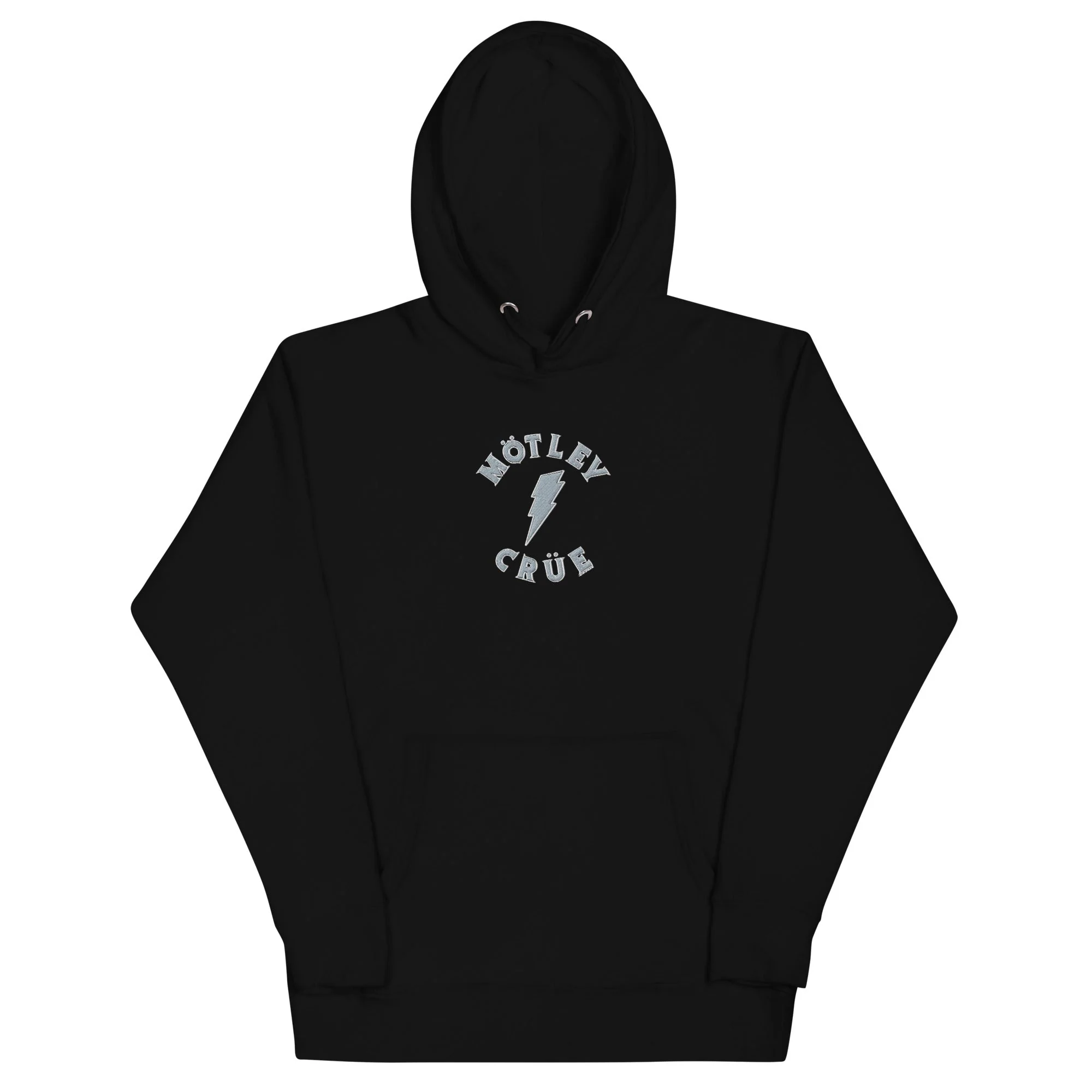 Motley Crue - Lightning HD Embroidered Hoodie - Image 2