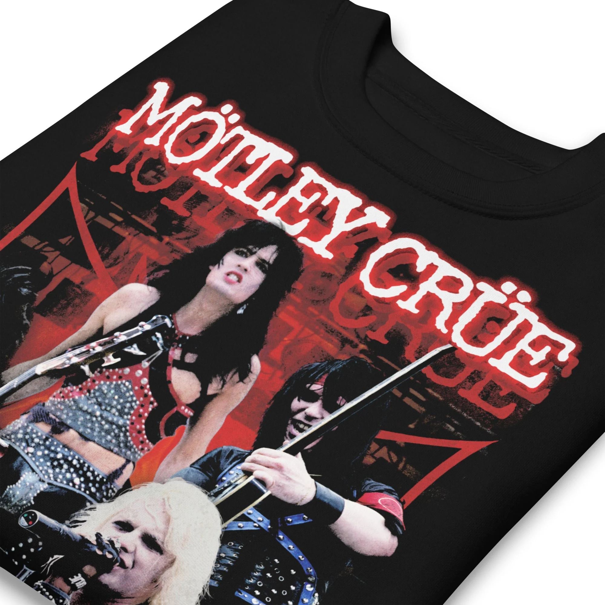 Motley Crue - Live Jumbo Print Sweatshirt - Image 2