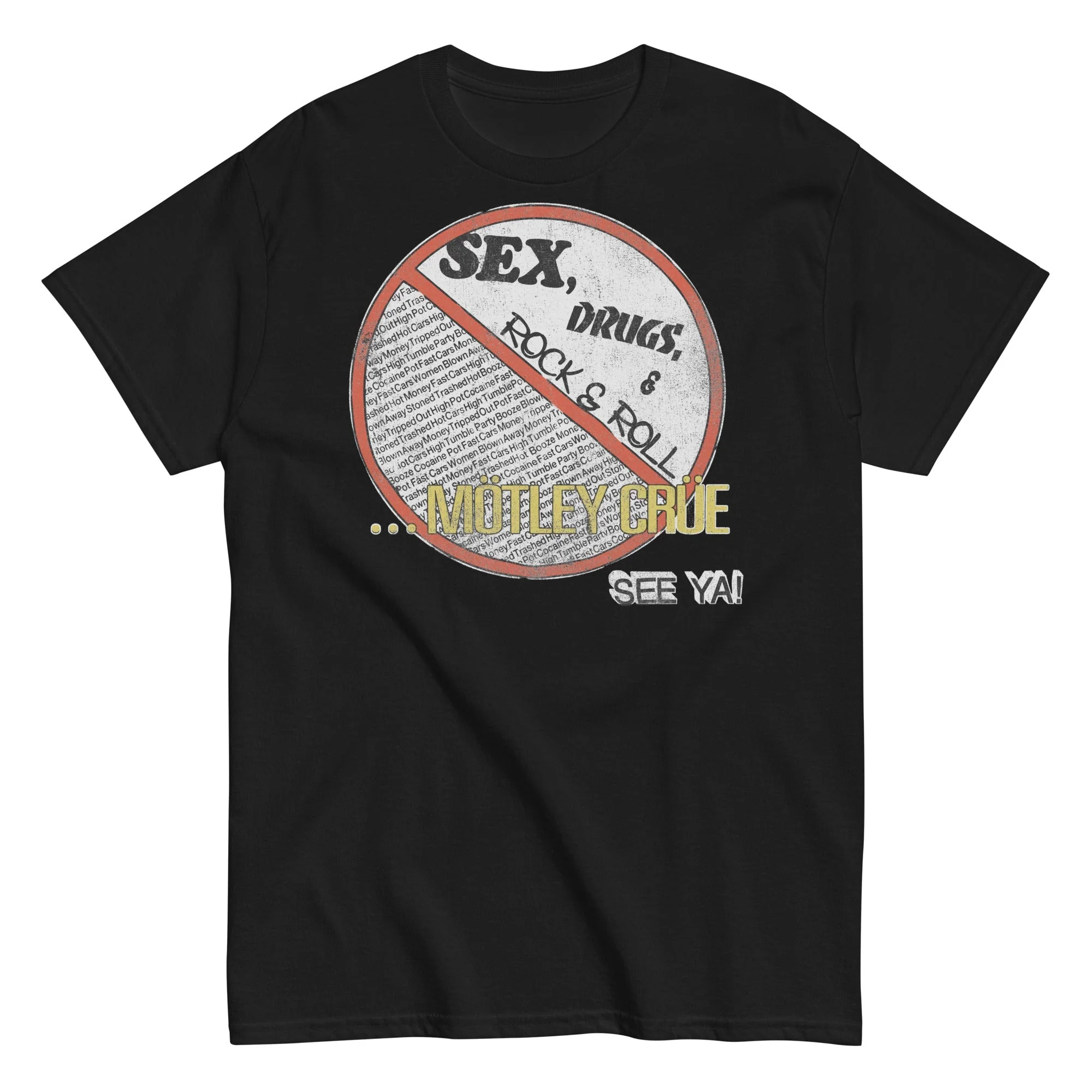 Motley Crue - No Fun Tour '84 T-Shirt