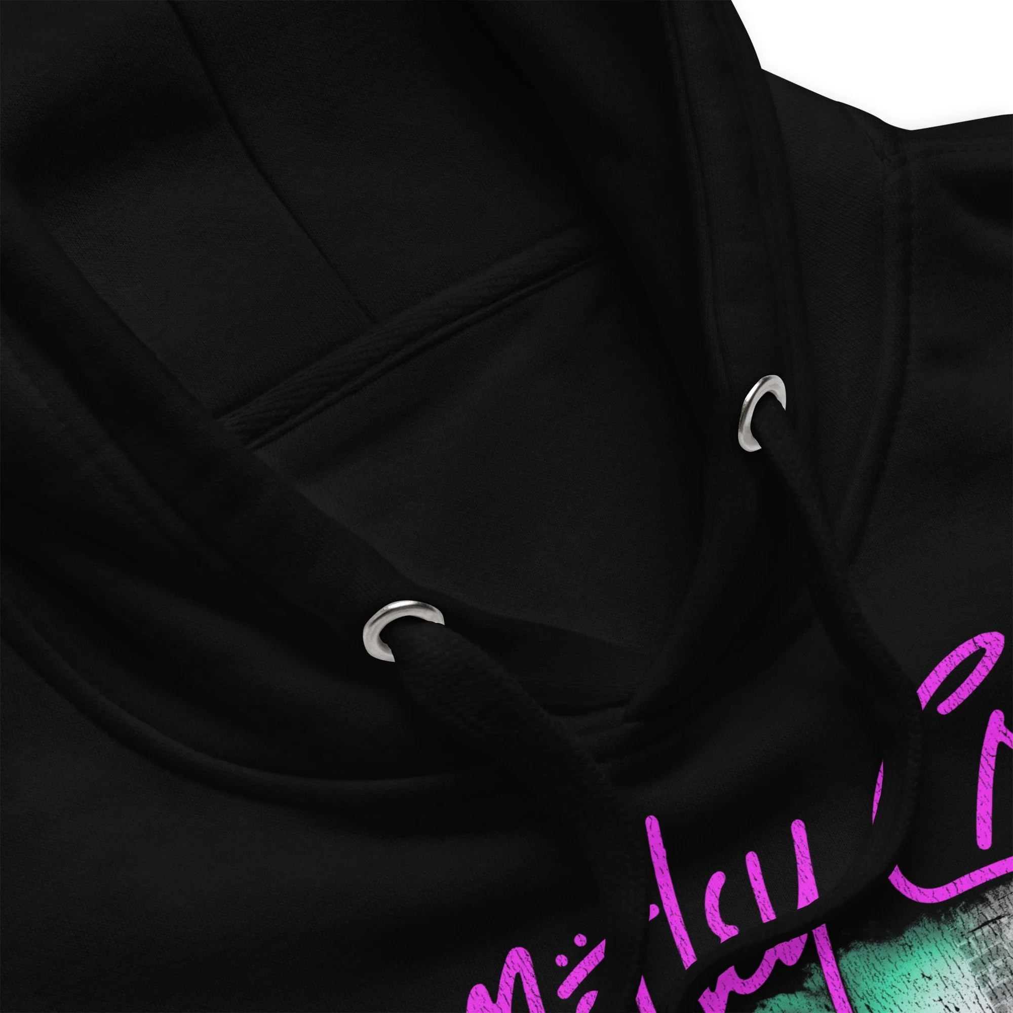 Motley Crue - Pink Girls Classic Hoodie - Image 3