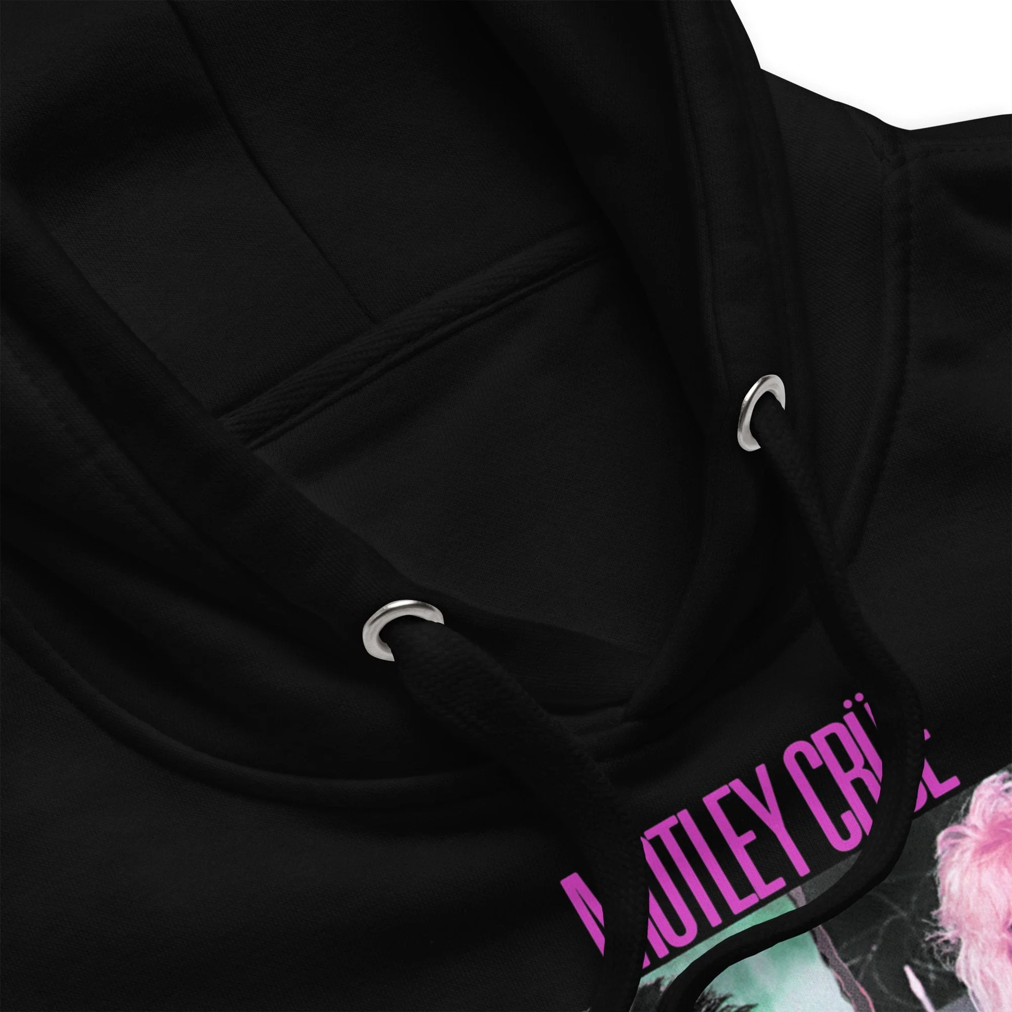 Motley Crue - Pink Shout Classic Hoodie - Image 3