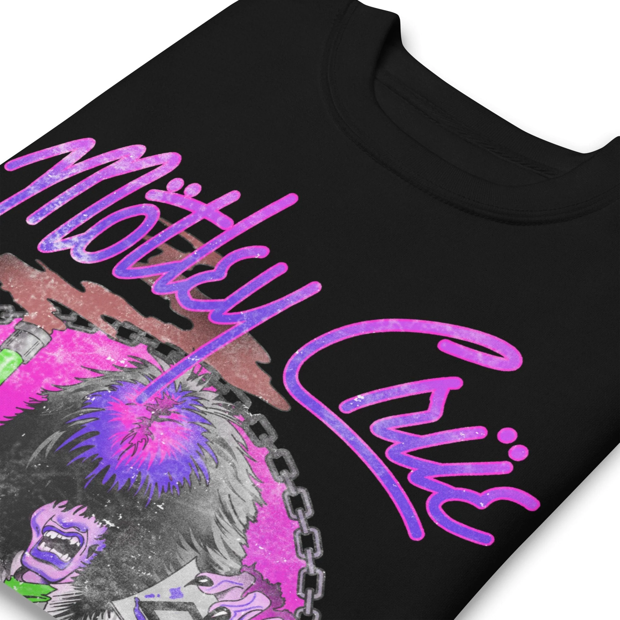Motley Crue - Purple Allister Jumbo Print Sweatshirt - Image 2