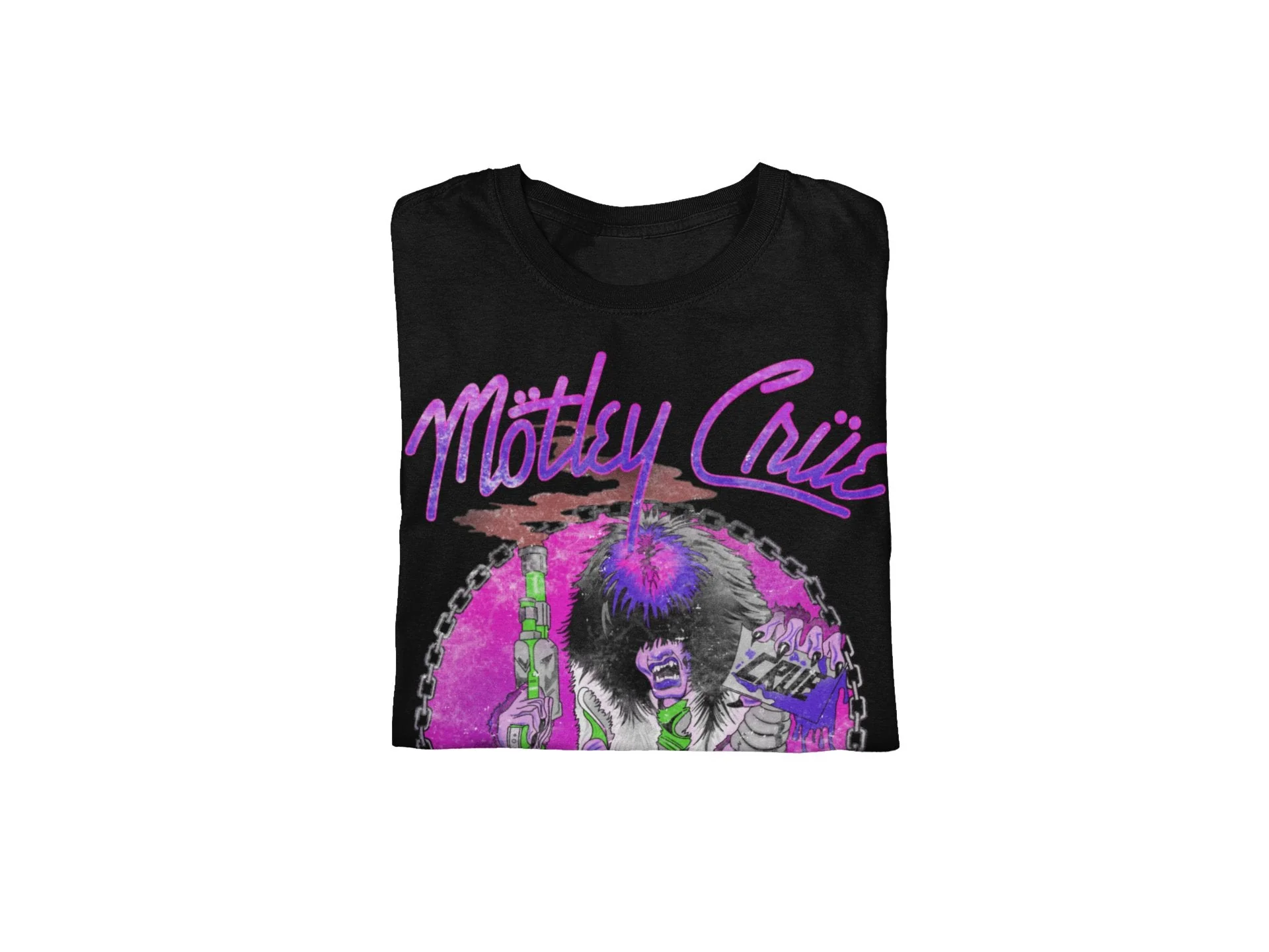 Motley Crue - Purple Allister T-Shirt - Image 3