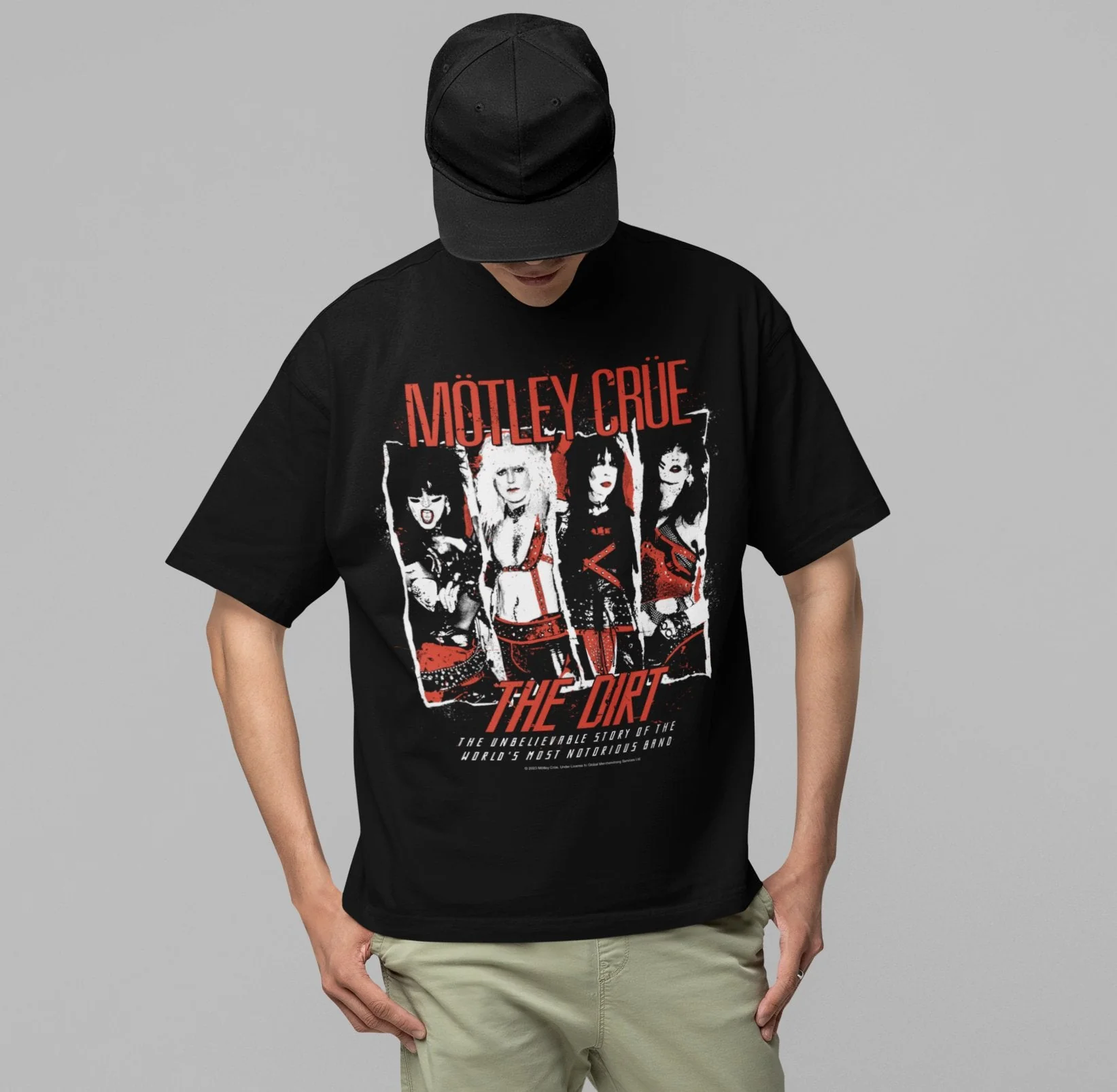 Motley Crue - the Dirt Jumbo Print T-Shirt - Image 2