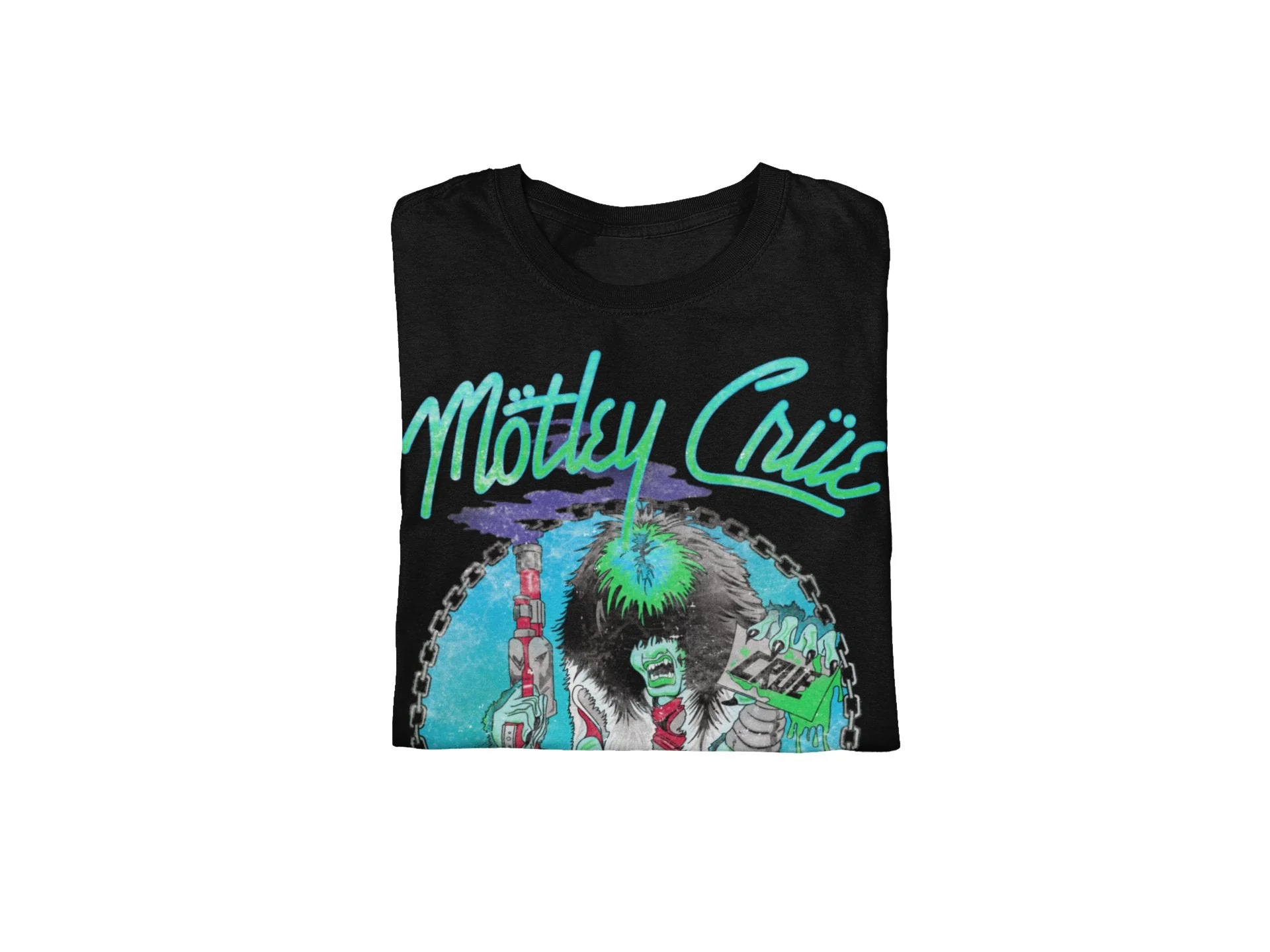 Motley Crue - Turquoise Allister T-Shirt - Image 3