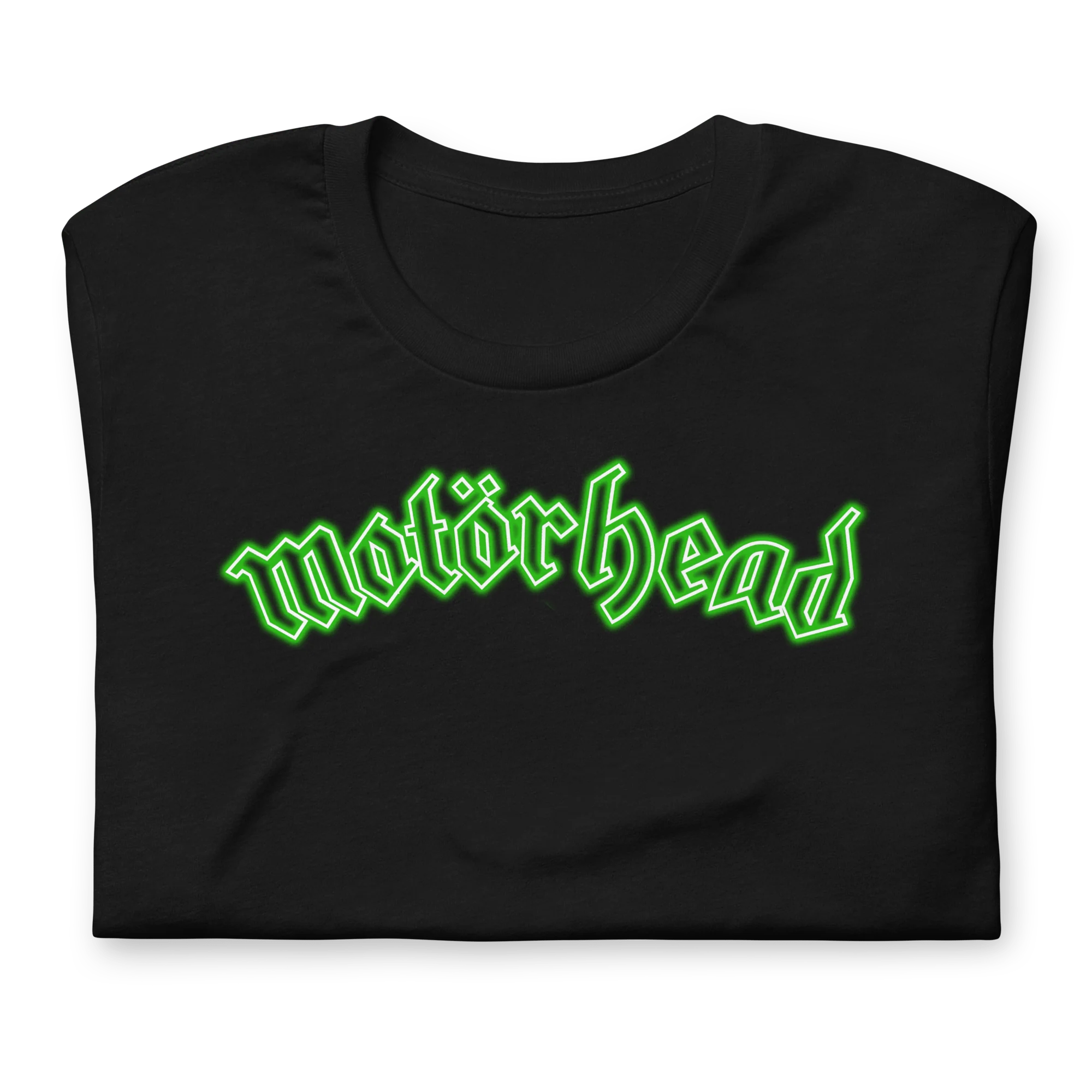 Motorhead - Neon Green Moon T-Shirt - Image 2
