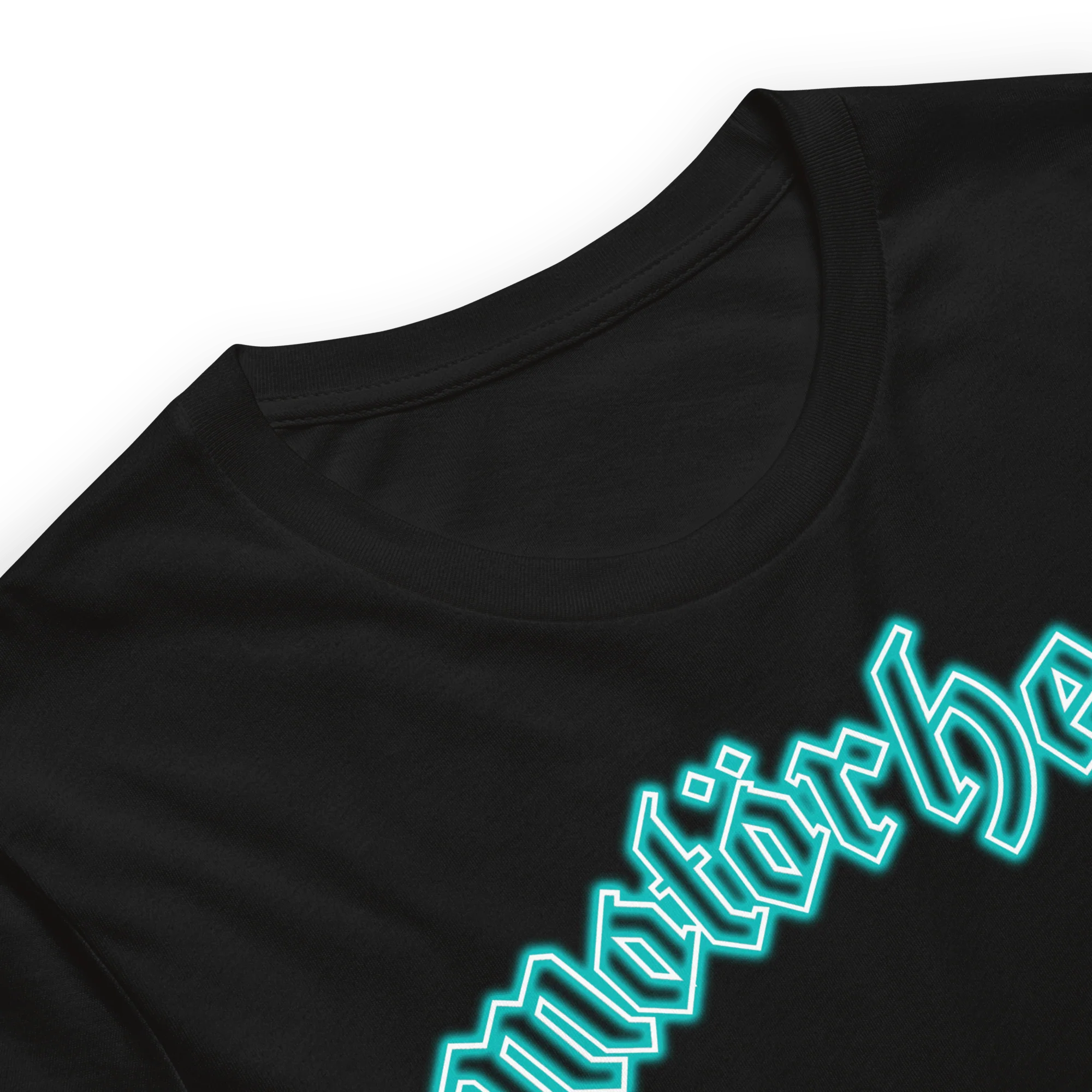 Motorhead - Neon Teal Moon T-Shirt - Image 2