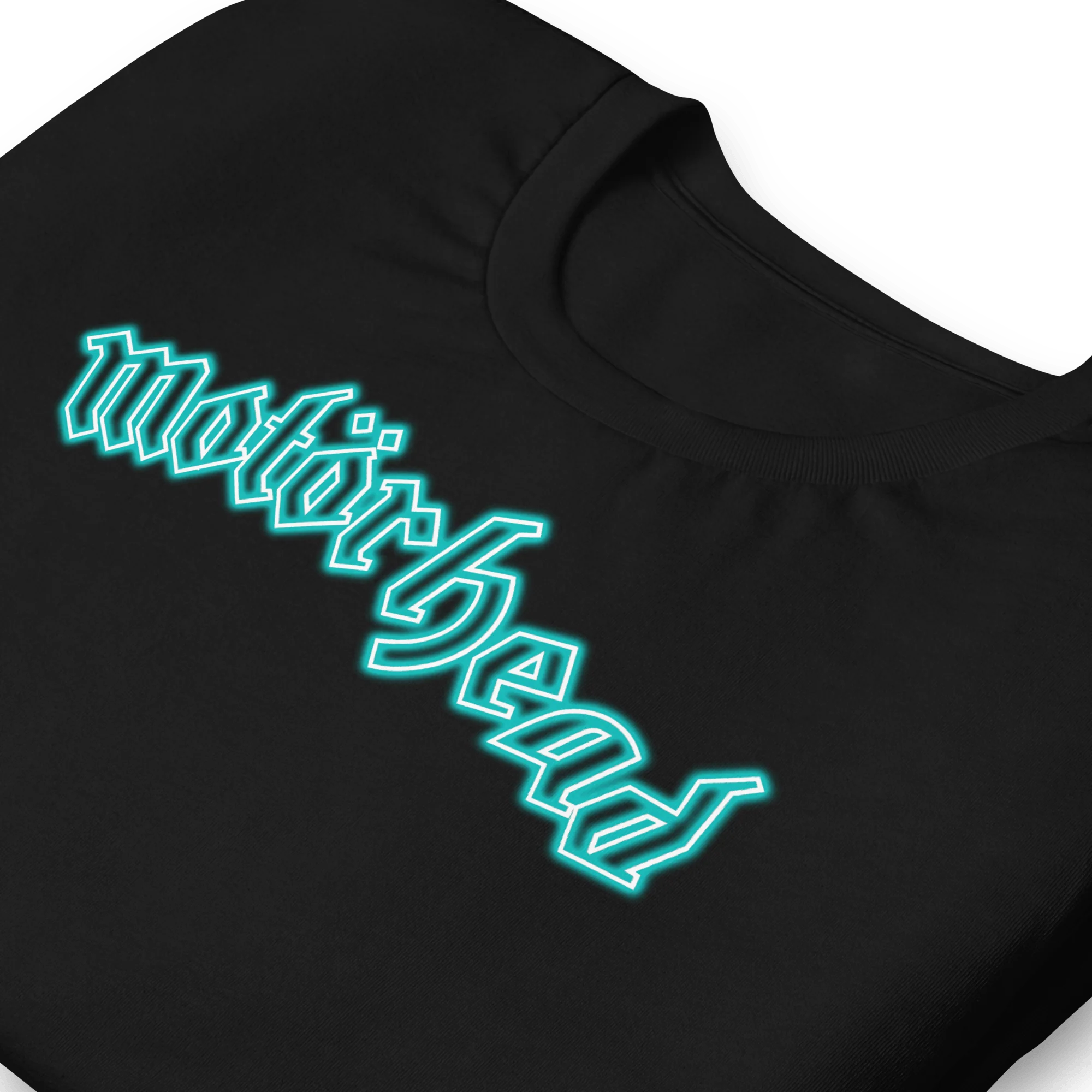Motorhead - Neon Teal Moon T-Shirt - Image 3