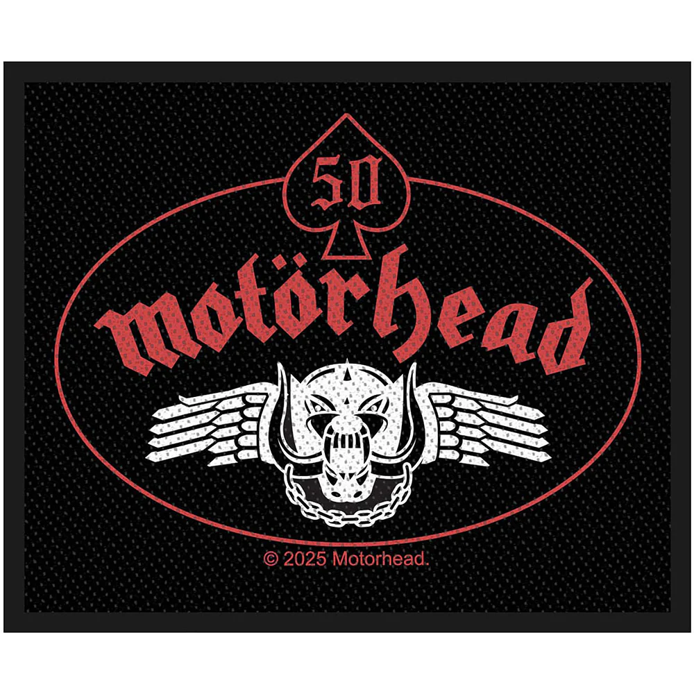 Skull Wing Woven Patch