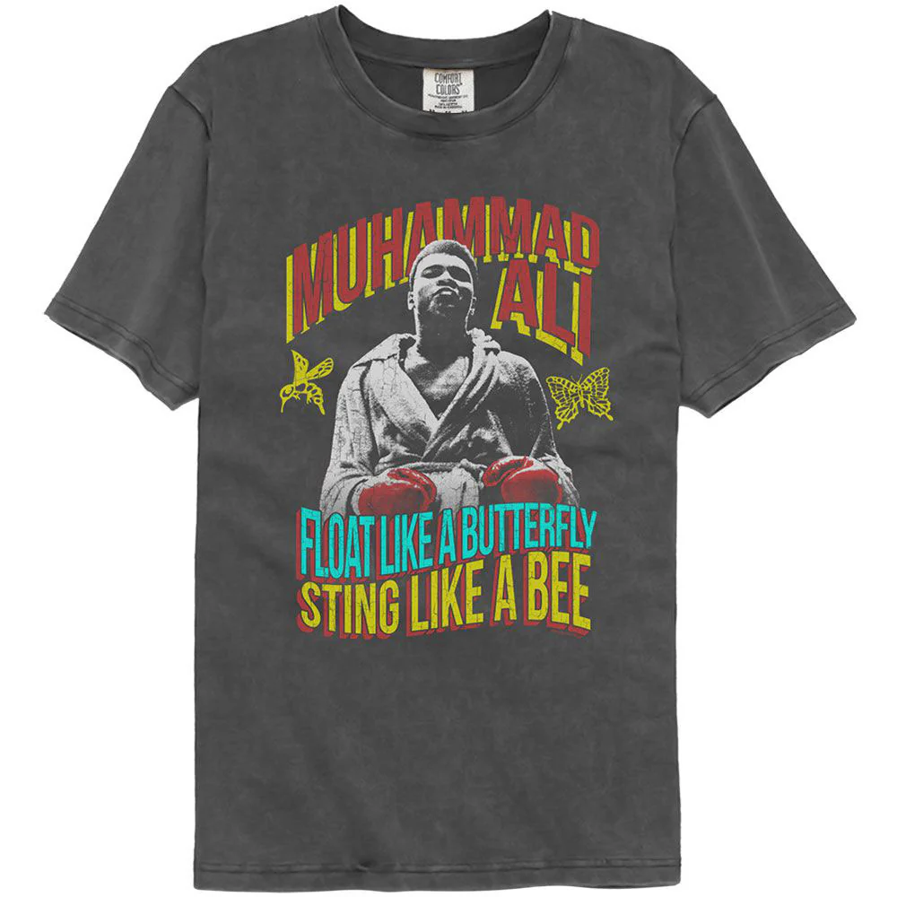 Muhammad Ali Float Sting Tricolor Comfort Color T-shirt