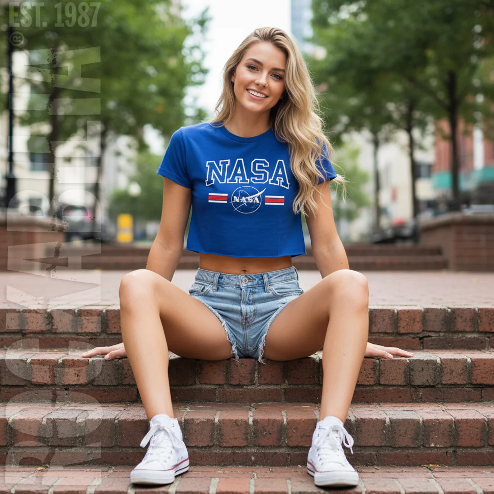 Nasa Stripes Junior Top - Image 2