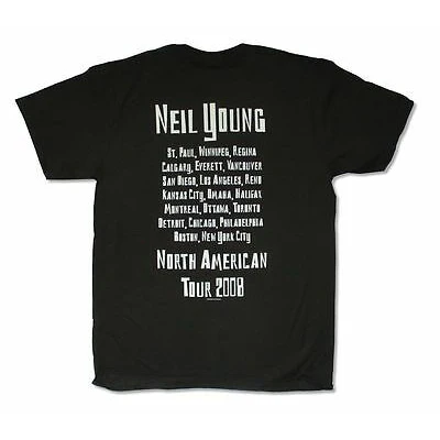 Live Silhouette Tour Usa Cdn 2008 T-shirt - Image 2