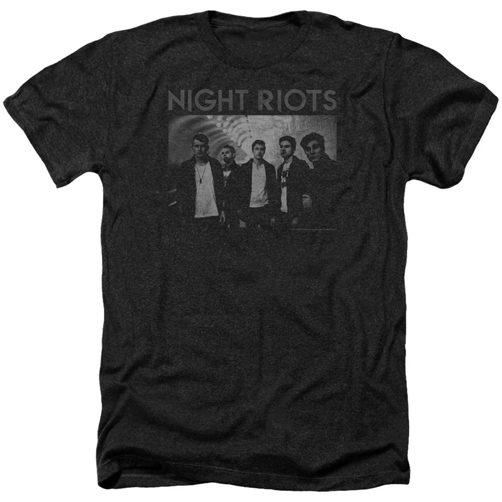 Greyscale Adult Heather 40% Poly T-shirt