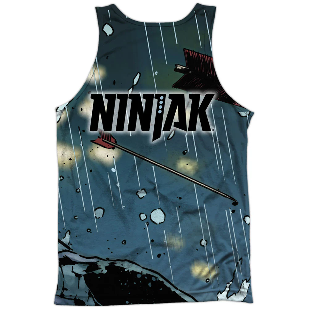 Raining Arrows 100% Poly Front/Back Print Mens Tank - Image 2