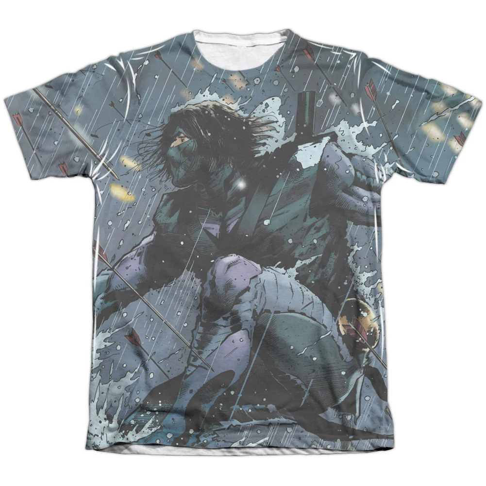 Raining Arrows 65% Poly Front/Back Print Sublimation T-shirt