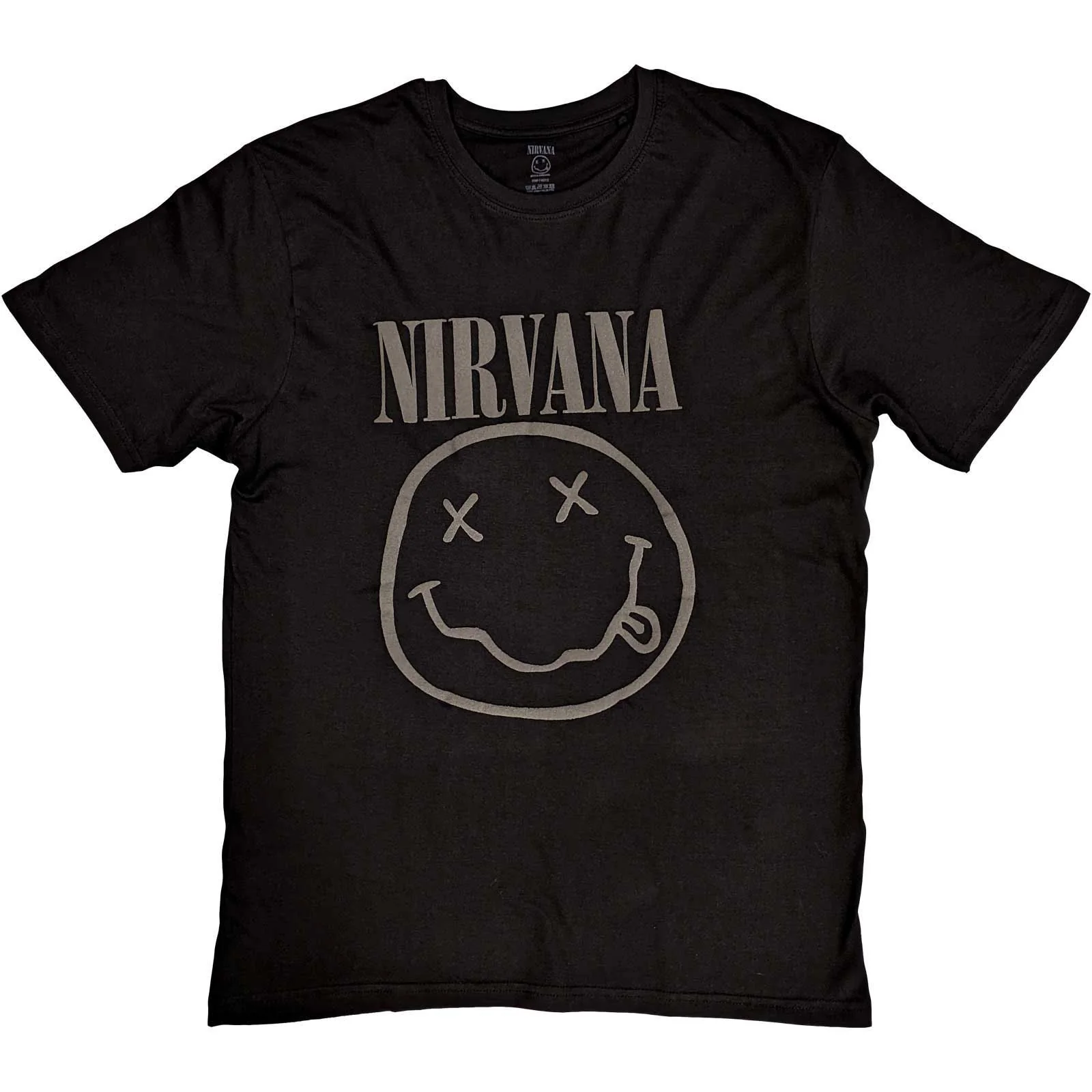 Black Smiley T-shirt