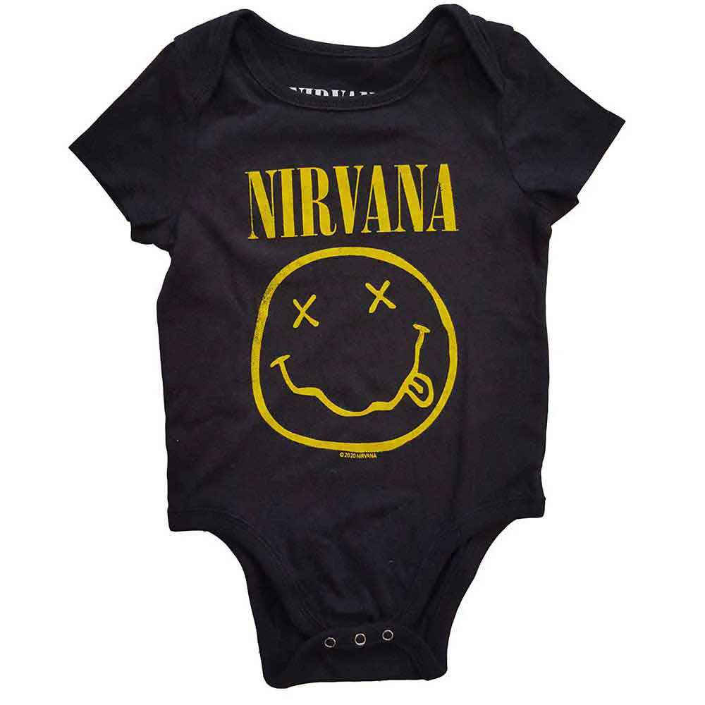 Yellow Happy Face Bodysuit