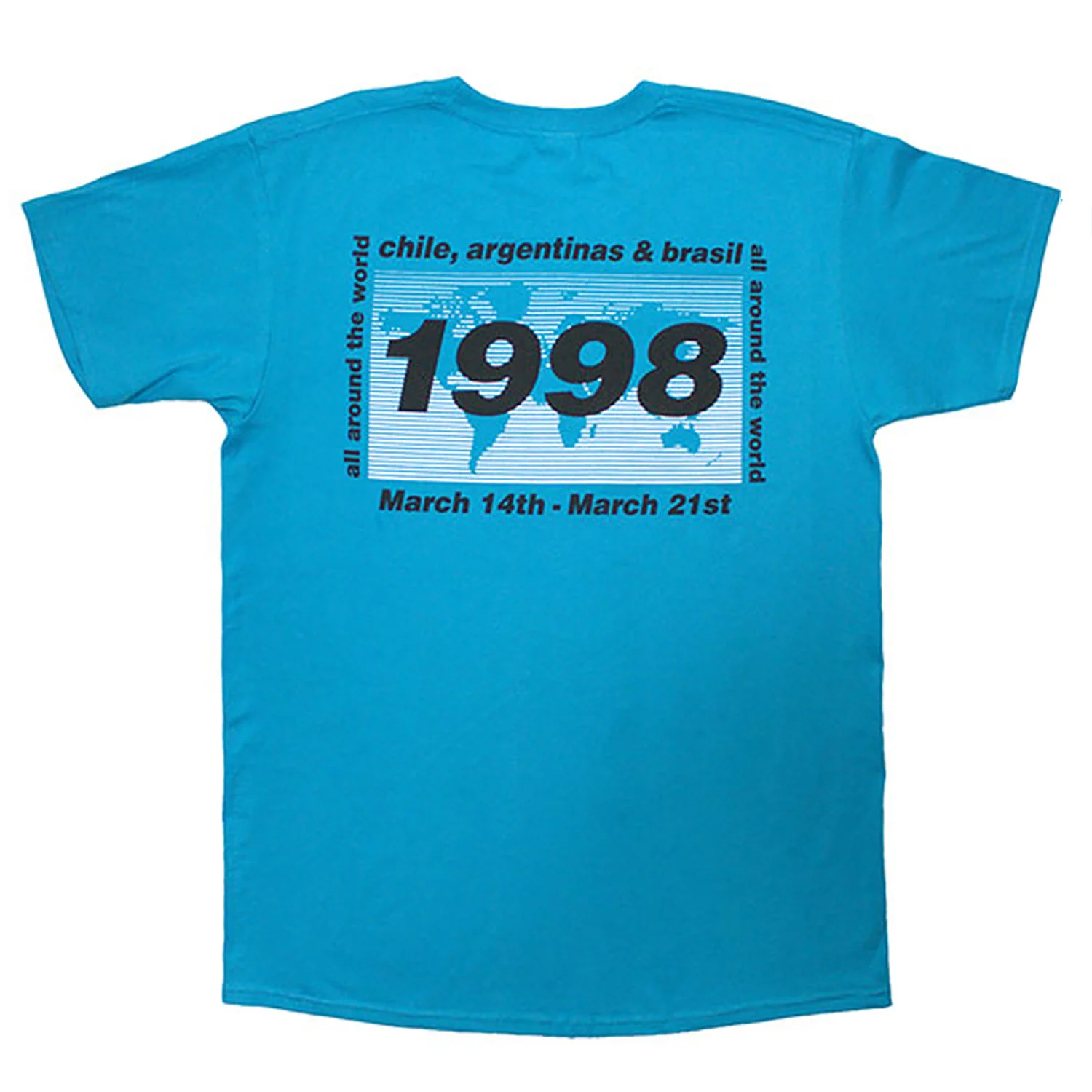 1998 World Tour - South America T-shirt - Image 2