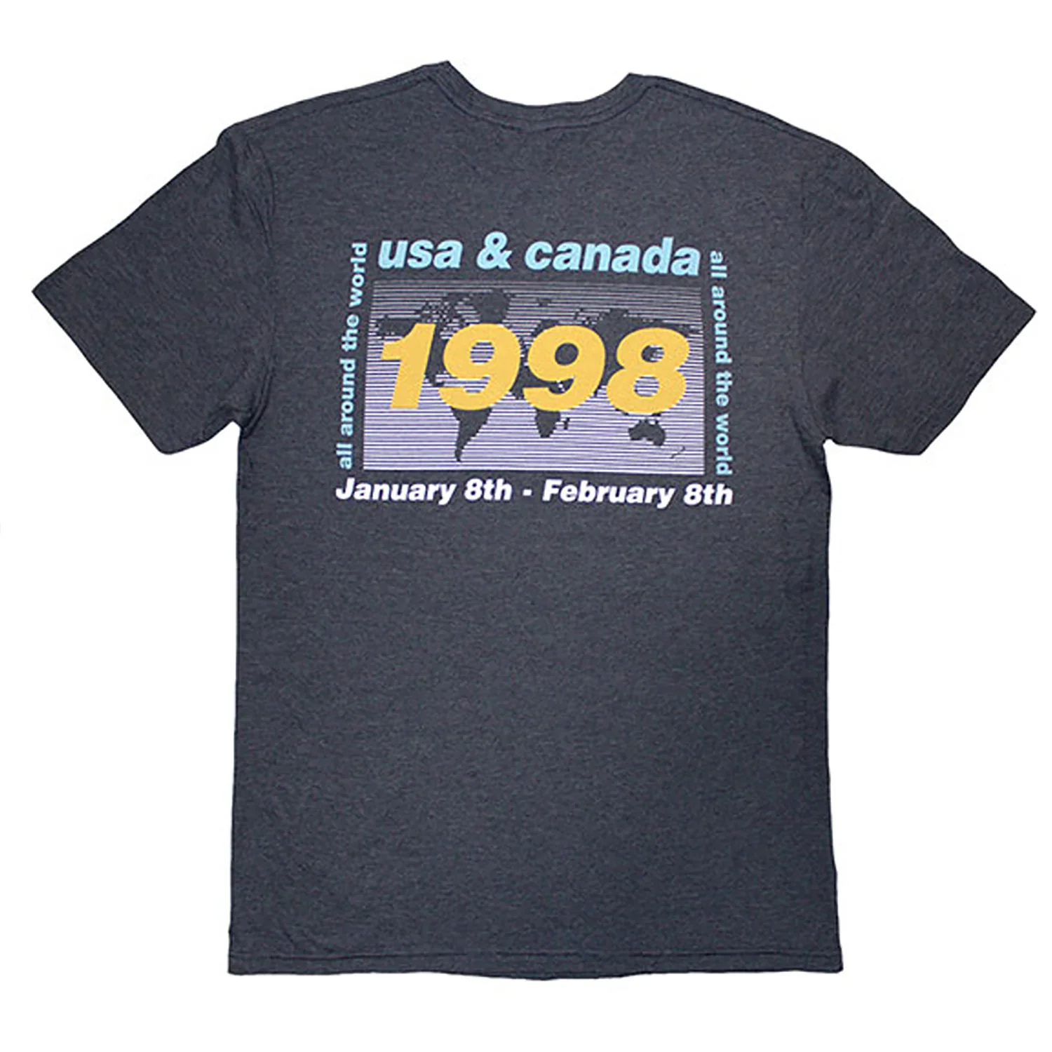 1998 World Tour - Usa/canada T-shirt - Image 2