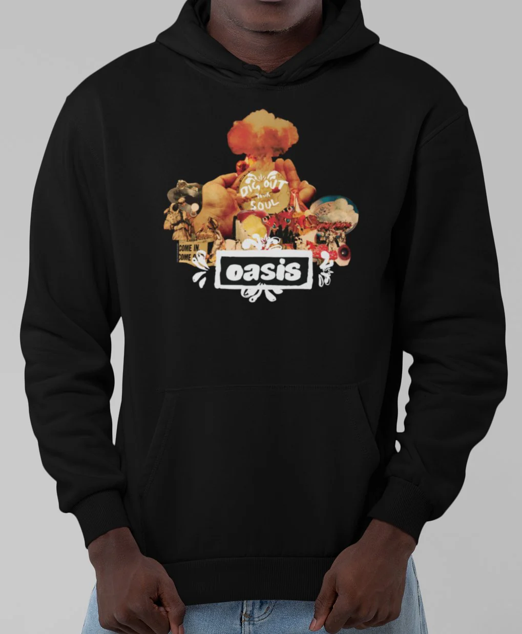 Oasis - Collage Hoodie - Image 2