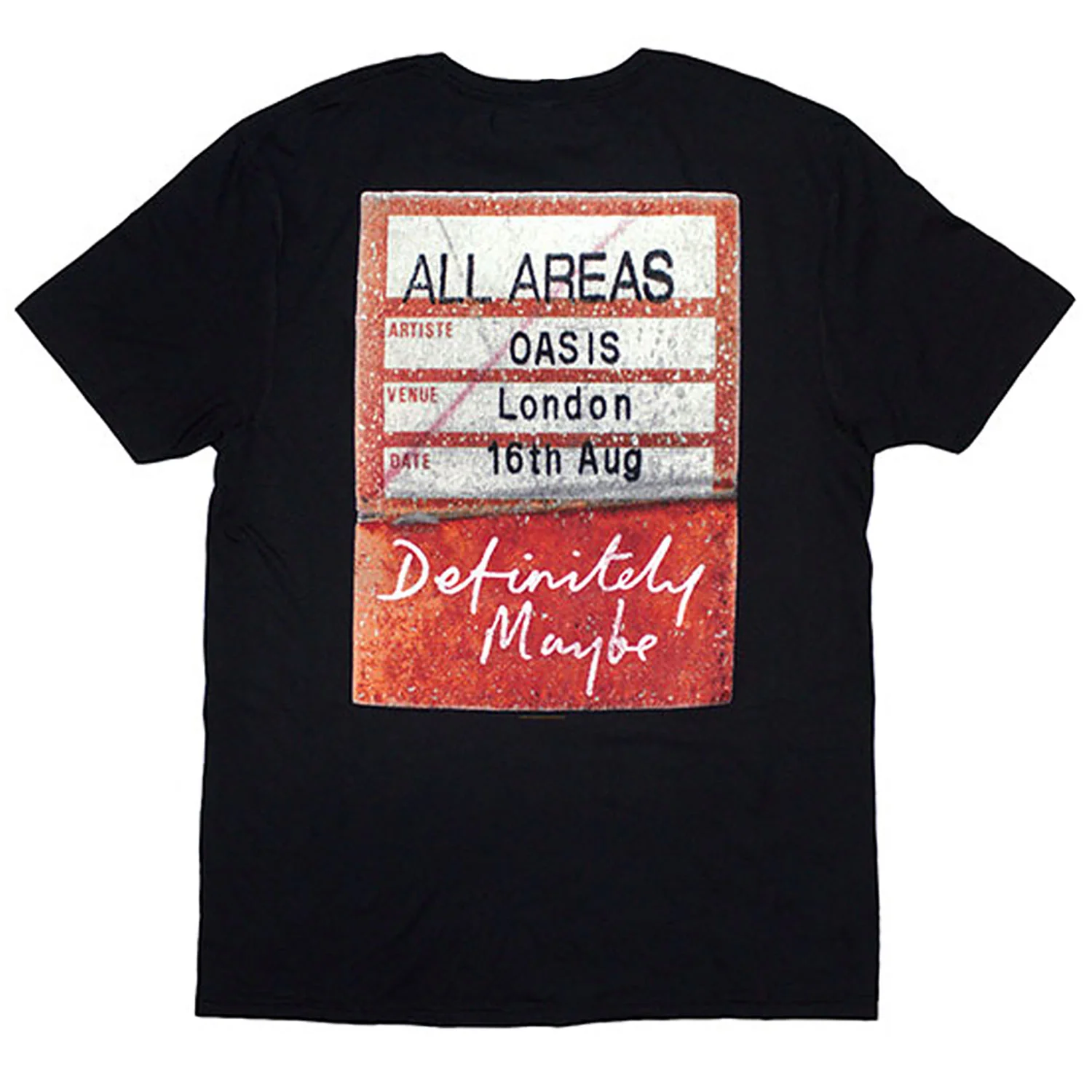 Definitely Maybe Aaa Pass T-shirt - Image 2