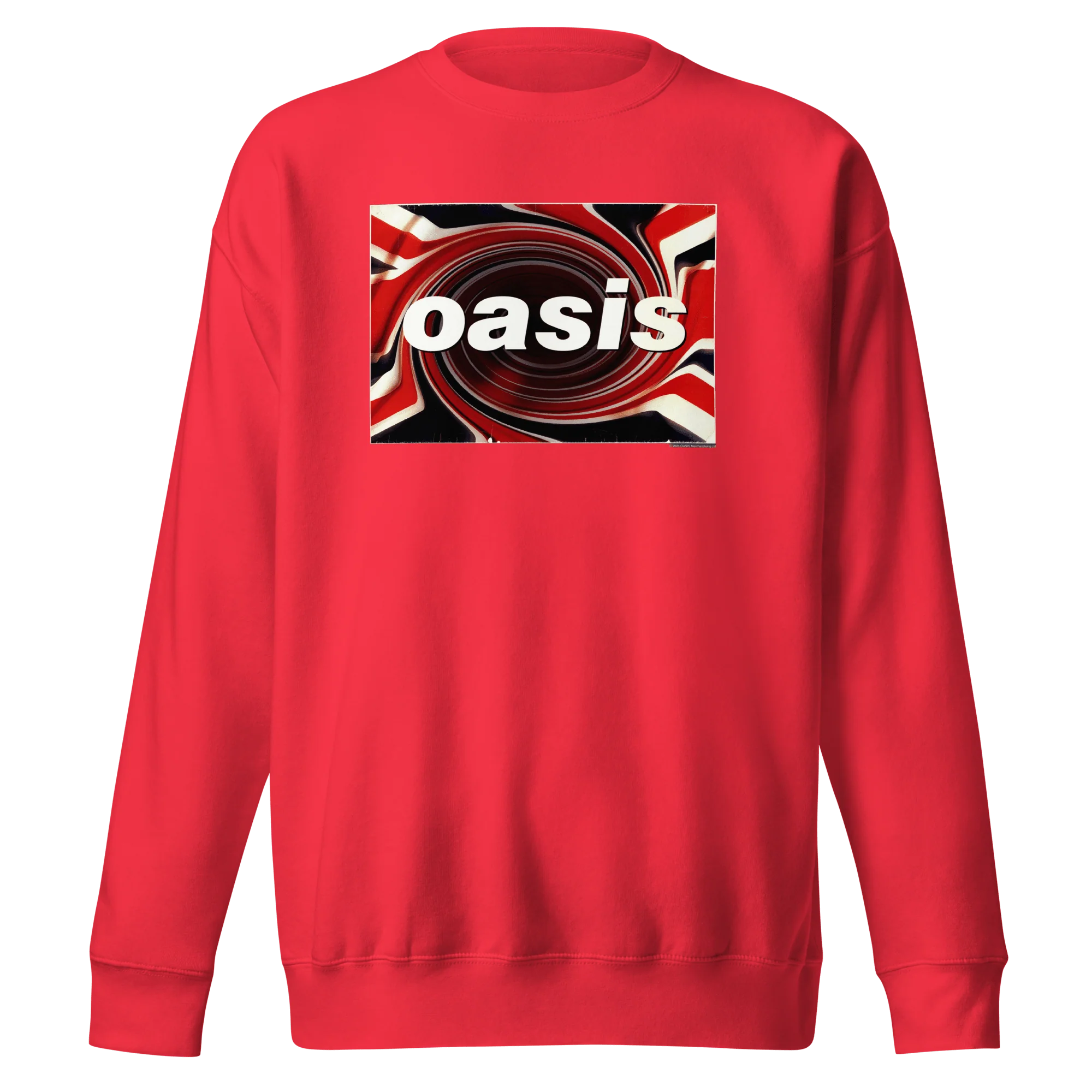 Oasis - Union Jack Jumbo Print Sweatshirt