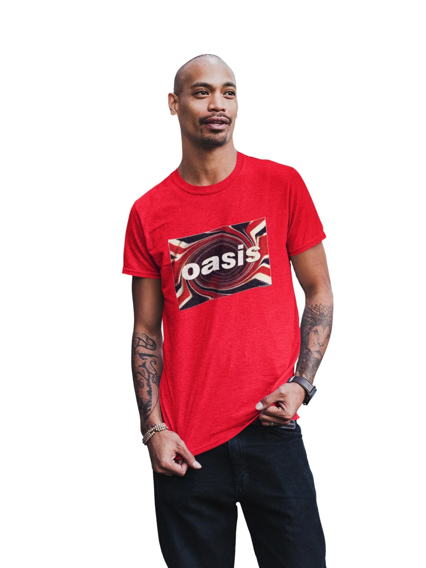 Oasis - Union Jack T-Shirt - Image 2