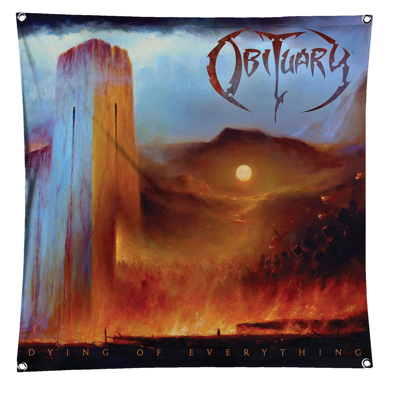 Dying of Everything Poster Flag