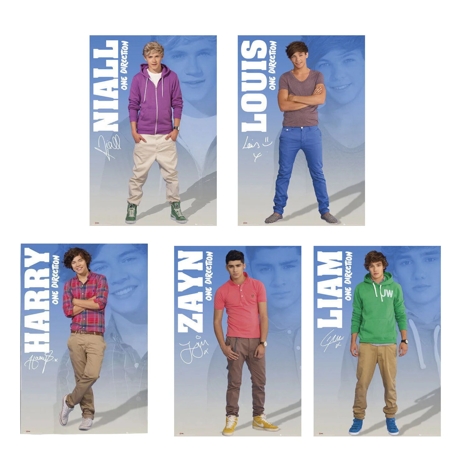 5 Piece Postcard Set Post Card