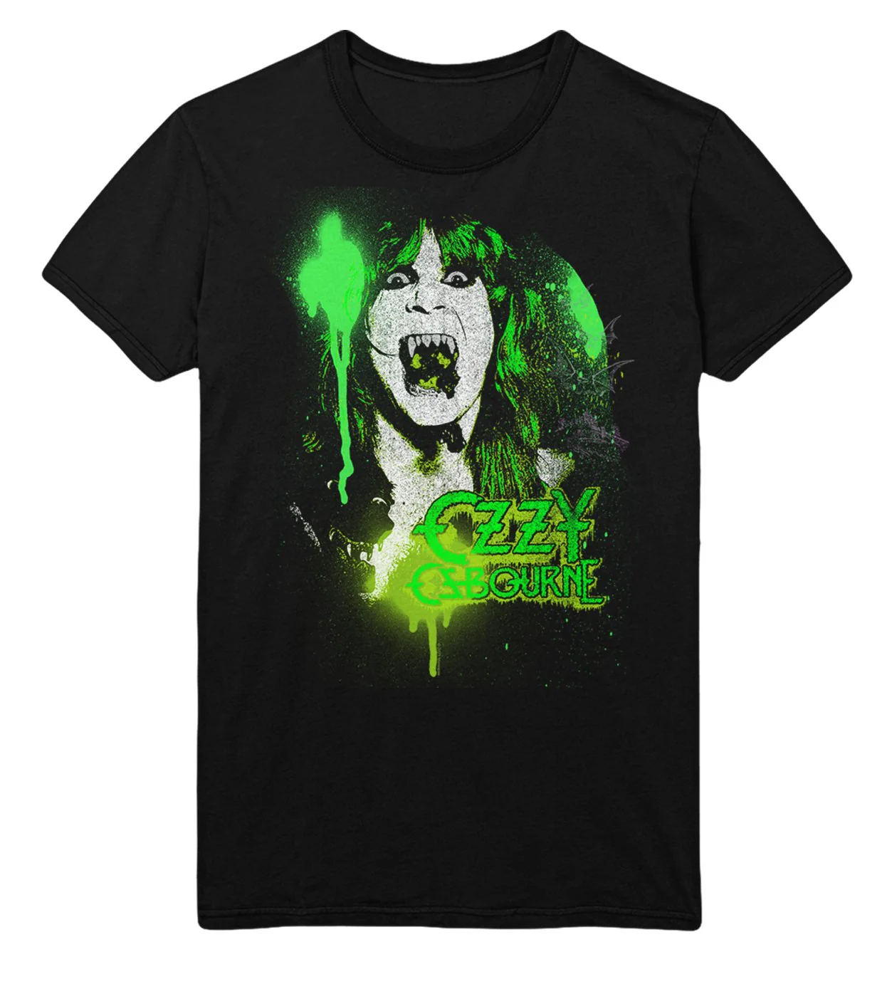 Ozzy Osbourne - Green Screaming T-Shirt
