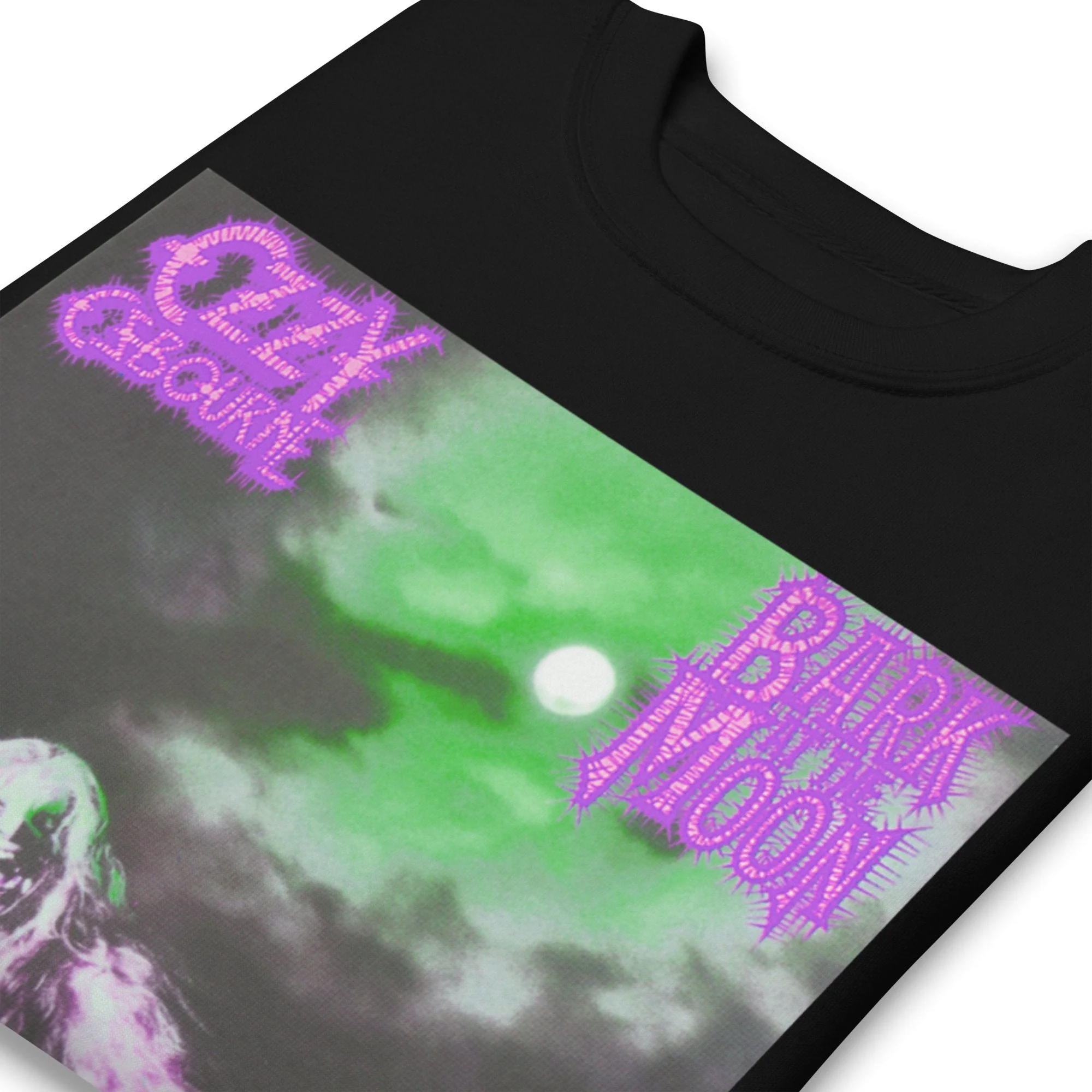 Ozzy Osbourne - Neon Bark Jumbo Print Sweatshirt - Image 2