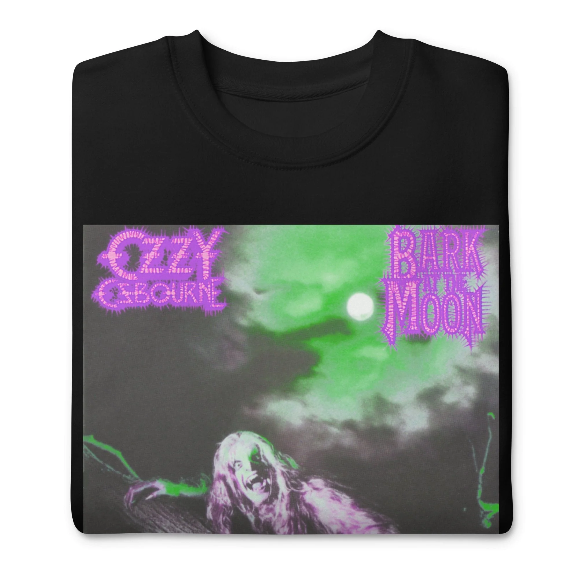 Ozzy Osbourne - Neon Bark Jumbo Print Sweatshirt - Image 3