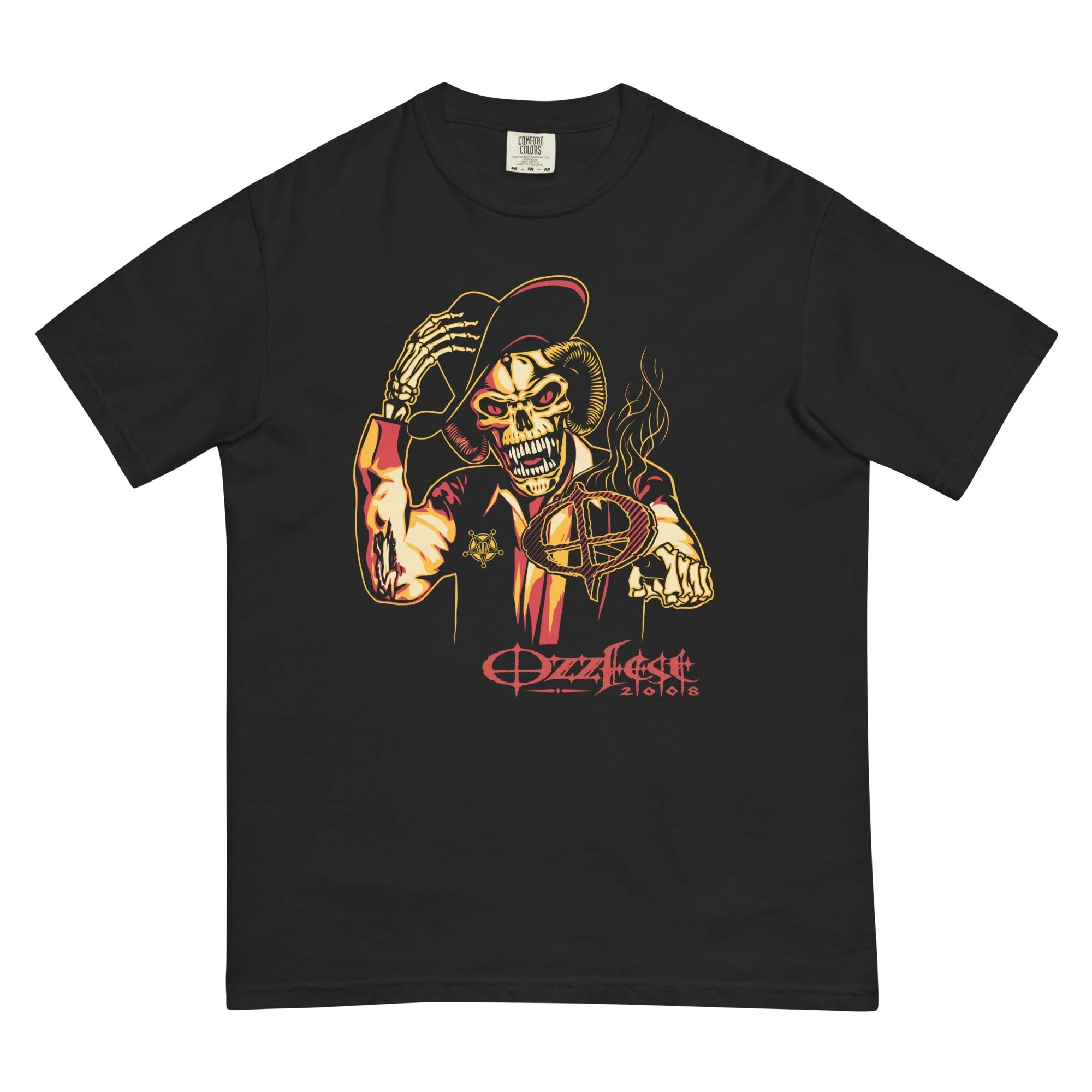 Ozzy Osbourne - Vintage 2008 Ozzfest Mineral Wash T-Shirt