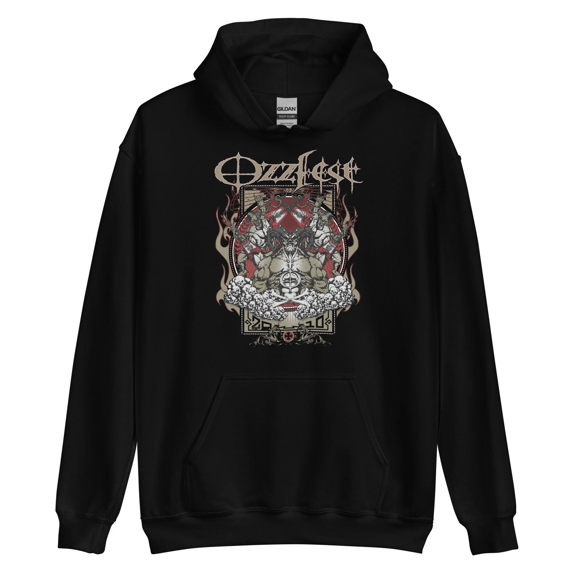 Ozzy Osbourne - Vintage 2010 Ozzfest Hoodie - Image 2