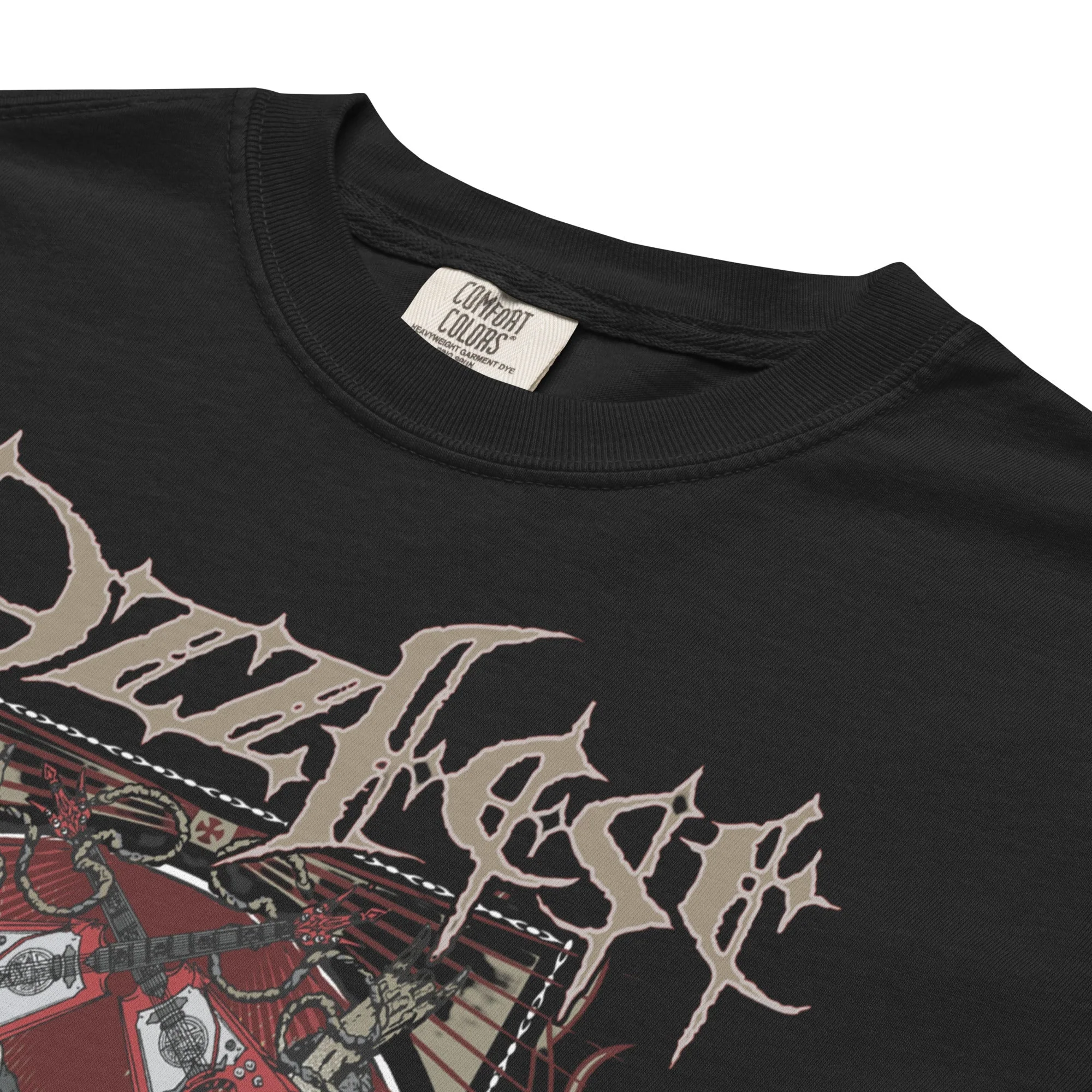 Ozzy Osbourne - Vintage 2010 Ozzfest Mineral Wash T-Shirt - Image 3