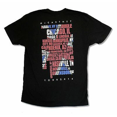 Flag 2014 Tour Ny Nc T-shirt - Image 2