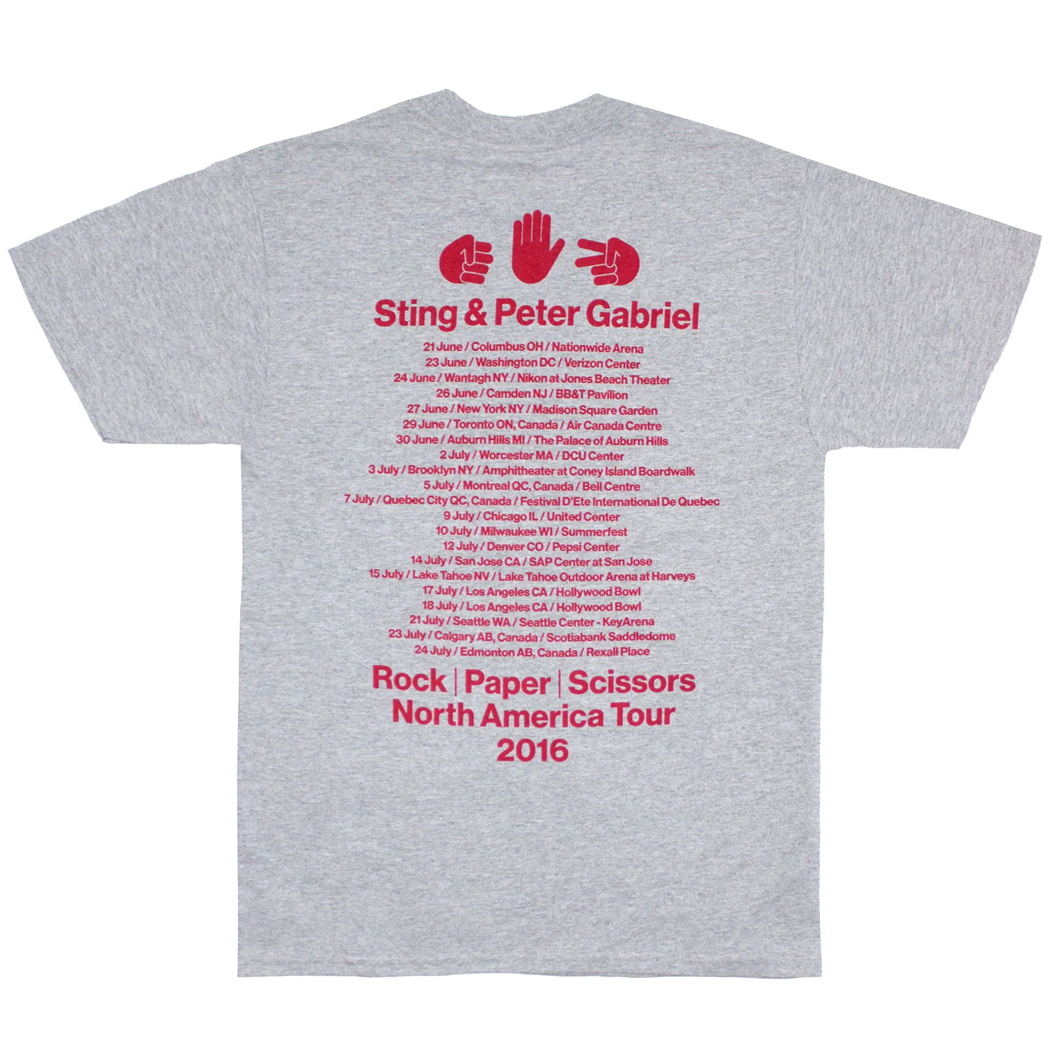Jumbo Print Sign Language Hands Photo T-shirt - Image 2