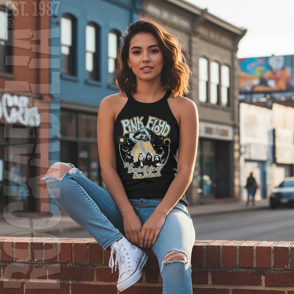 Pink Floyd Space Pyramid Womens Tank - Image 2