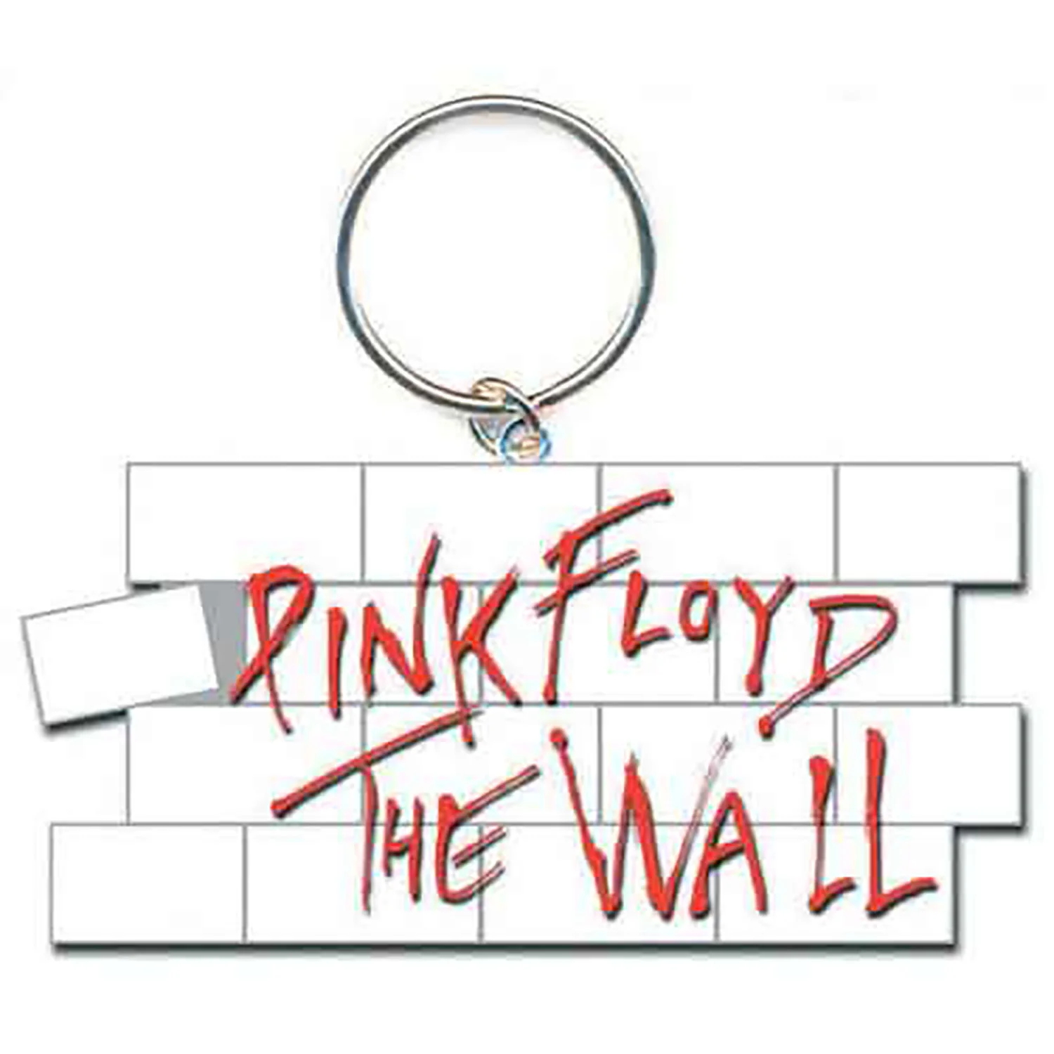 The Wall Logo Metal Key Chain