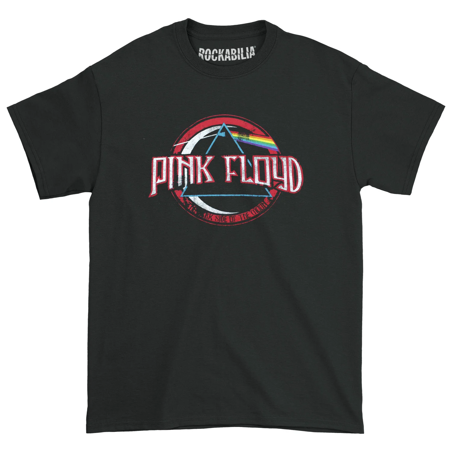 Vintage Distressed The Dark Side Of The Moon Logo T-shirt