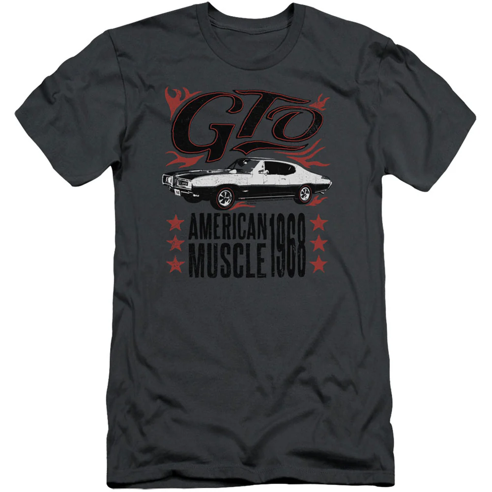 Gto Flames Premium Canvas Brand Slim Fit T-shirt