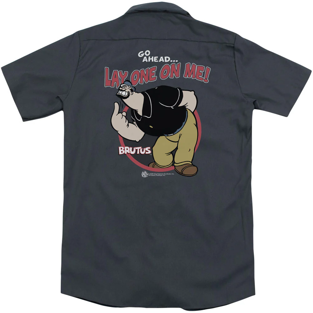 Lay One On Me (Back Print) Workshirt - Image 2